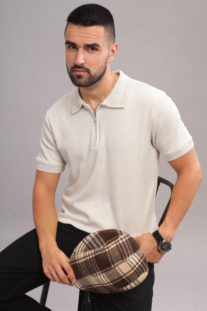 Frosty Marshmellow Mens Polo Shirt by that corner store