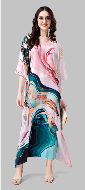 Waves of Colour Kaftan - image 2