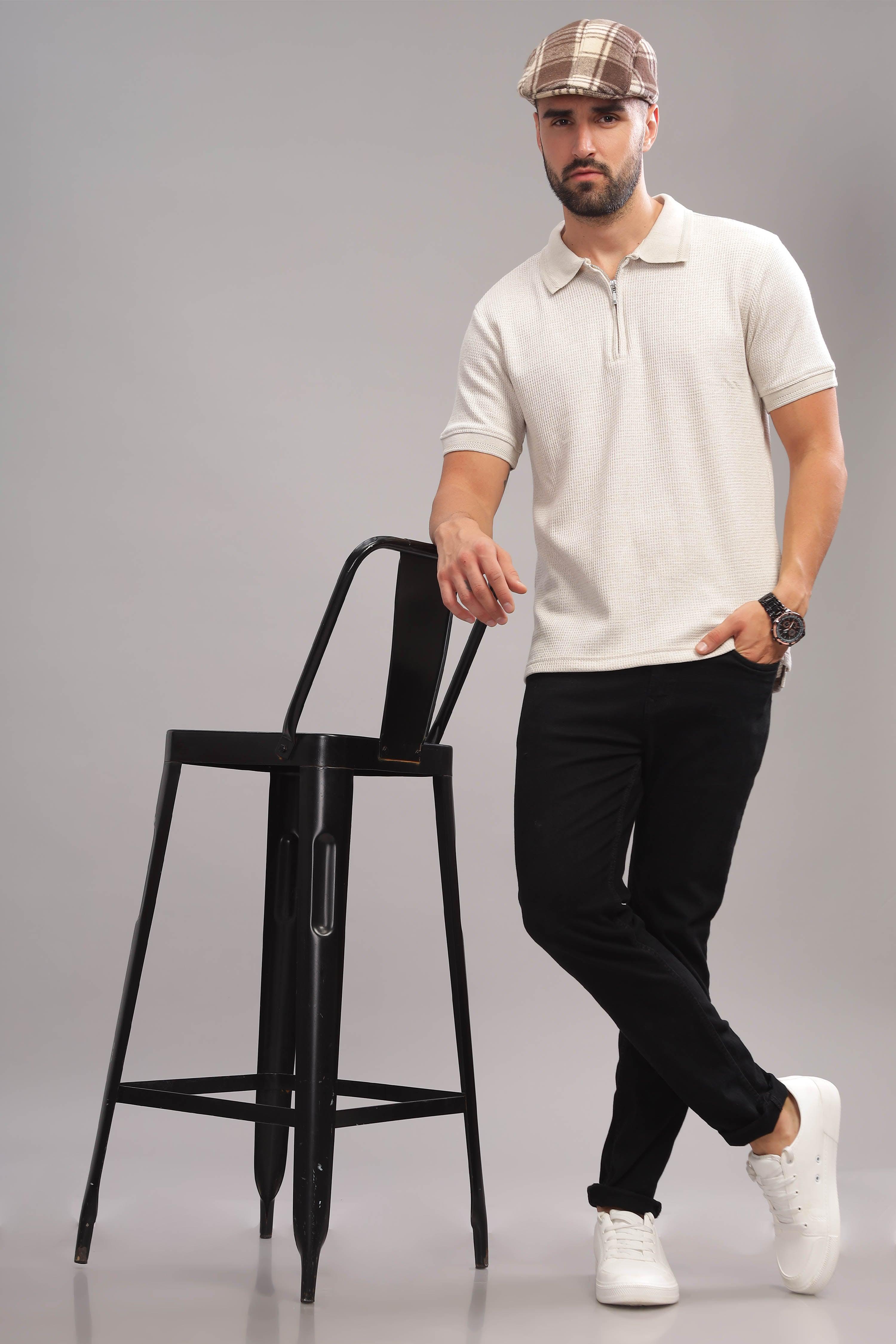 Regular fit polo with classic silhouette