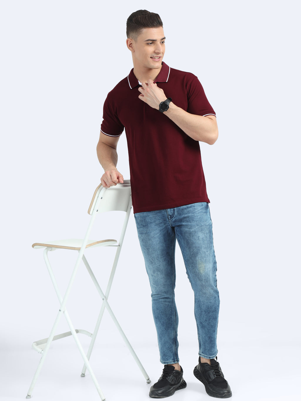 PureCore Contrast Polo