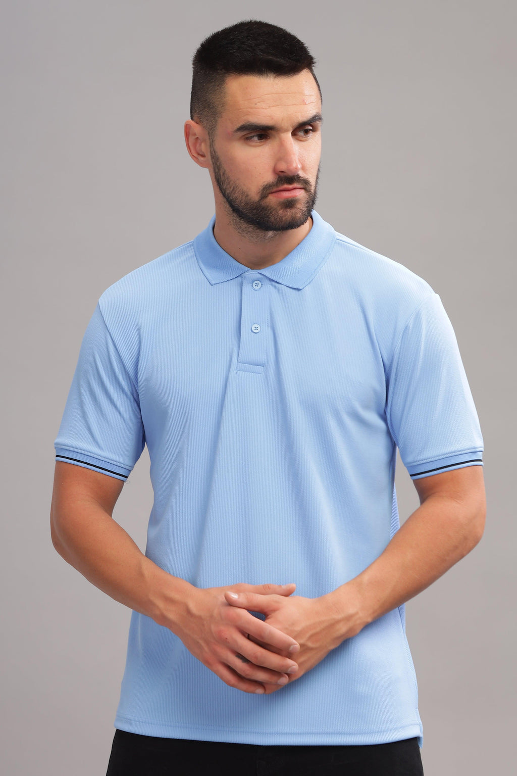Cerulean Crown Mens Polo tShirt by that corner store