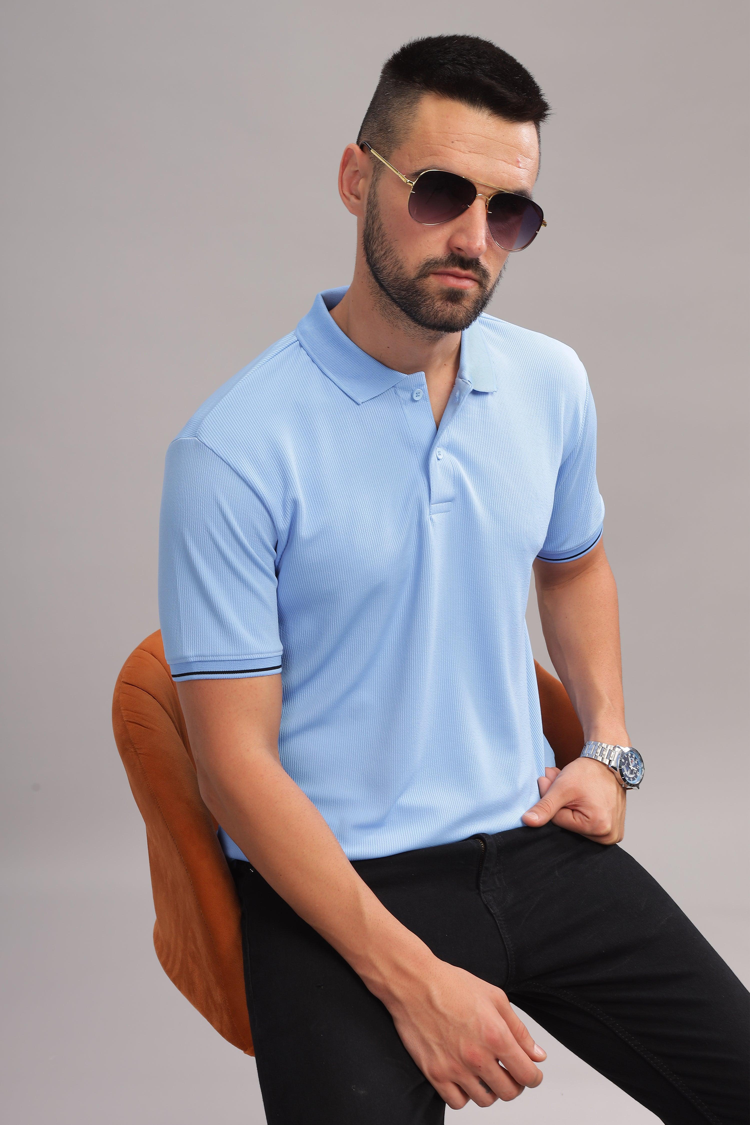 Cerulean Crown Mens Polo Shirt by that corner store