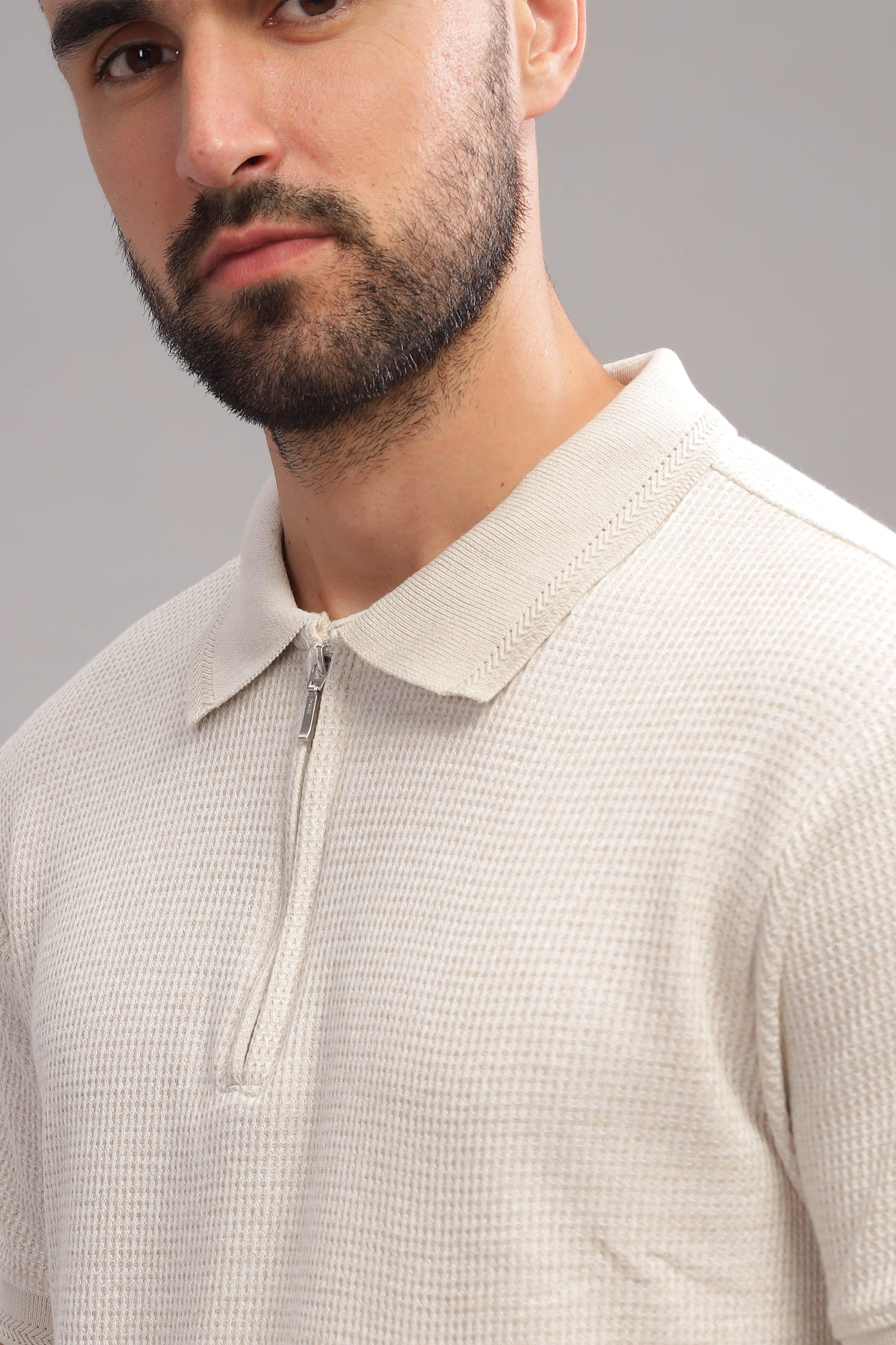 Frosty Marshmellow Mens Polo Shirt