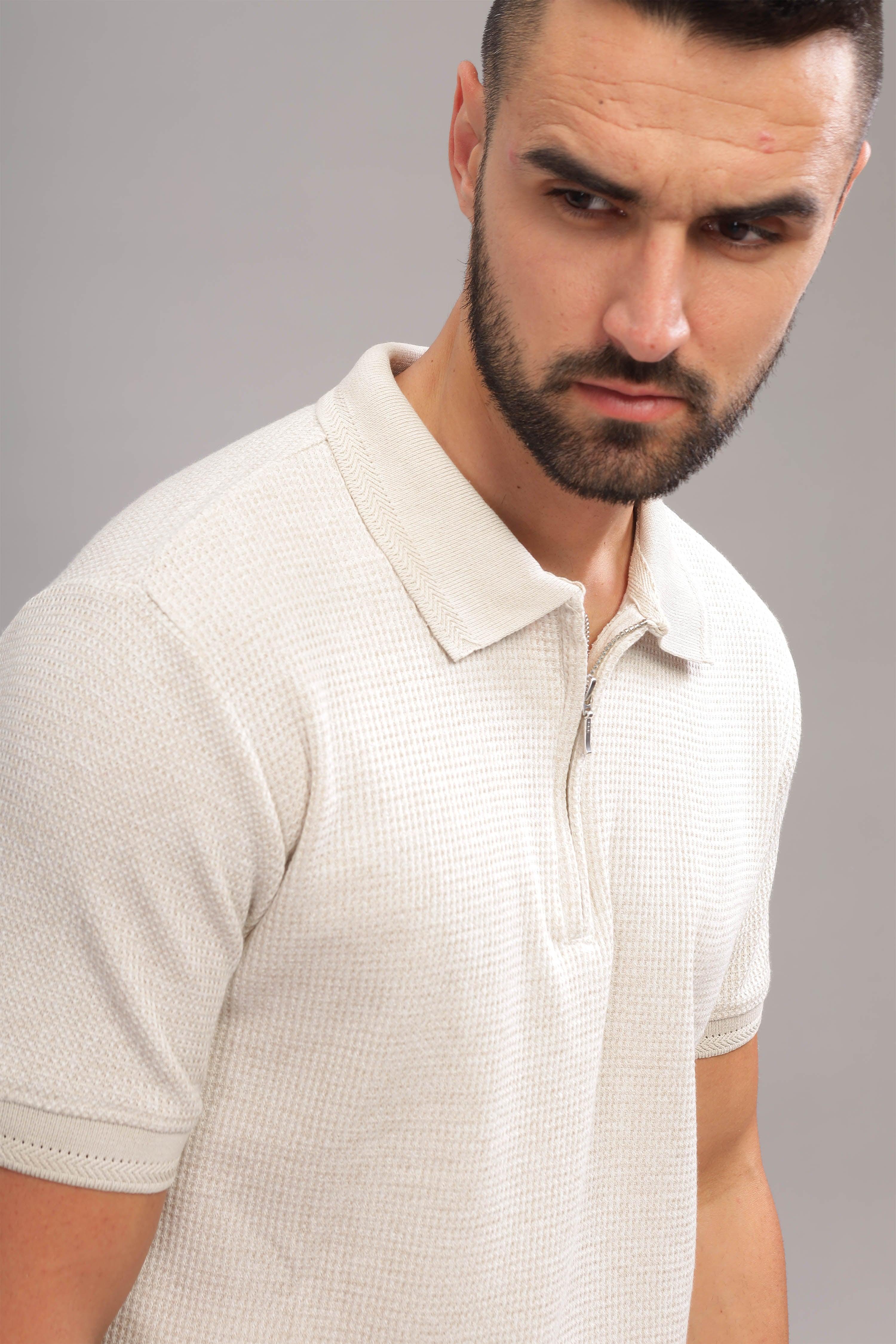 Frosty Marshmellow Mens Polo Shirt