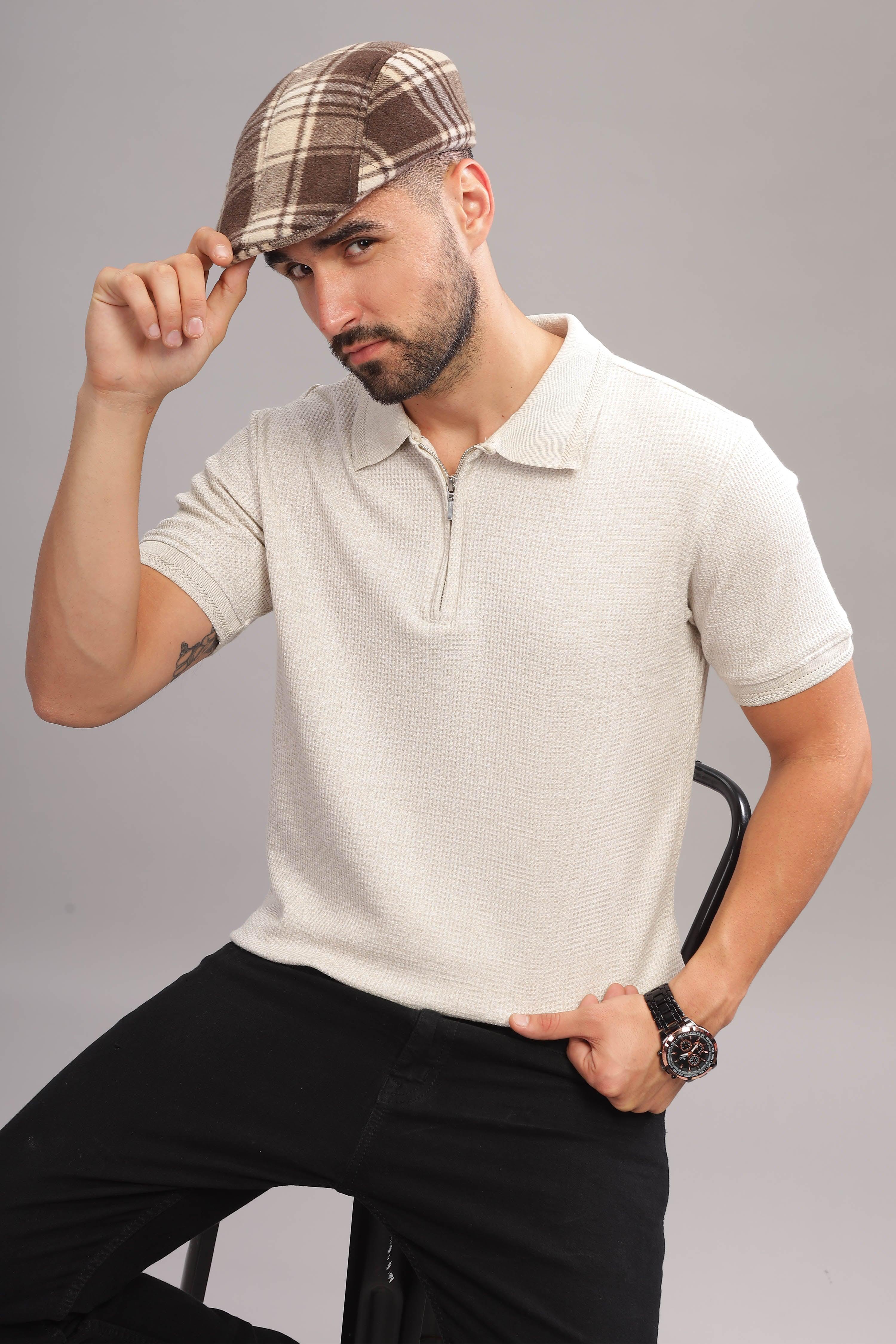 Frosty Marshmellow Mens Polo Shirt by cruzar