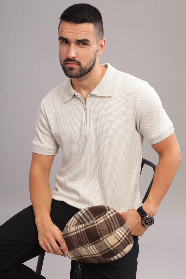Frosty Marshmellow Mens Polo Shirt by that corner store