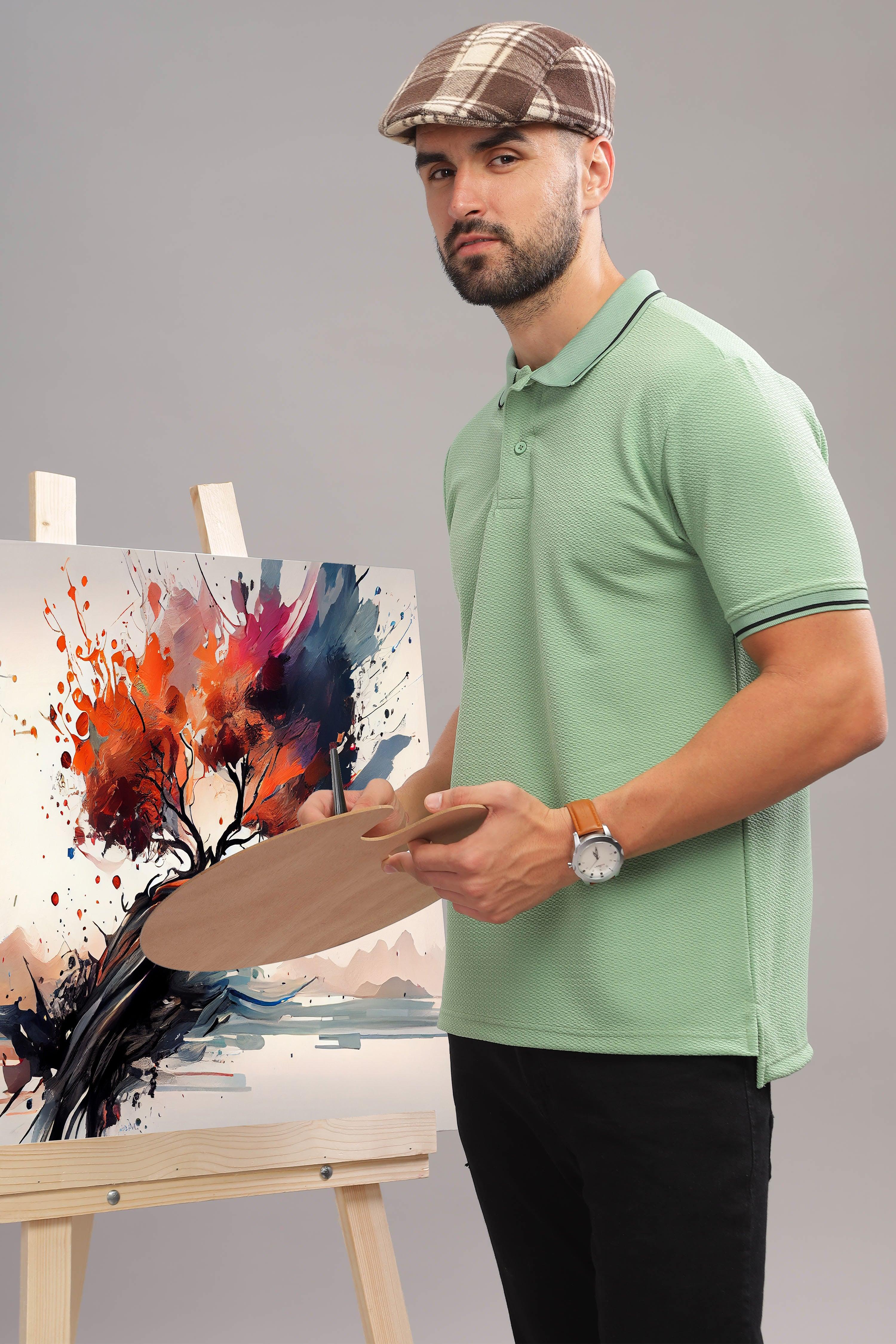 Miami Mint Mens Polo Shirt by that corner store