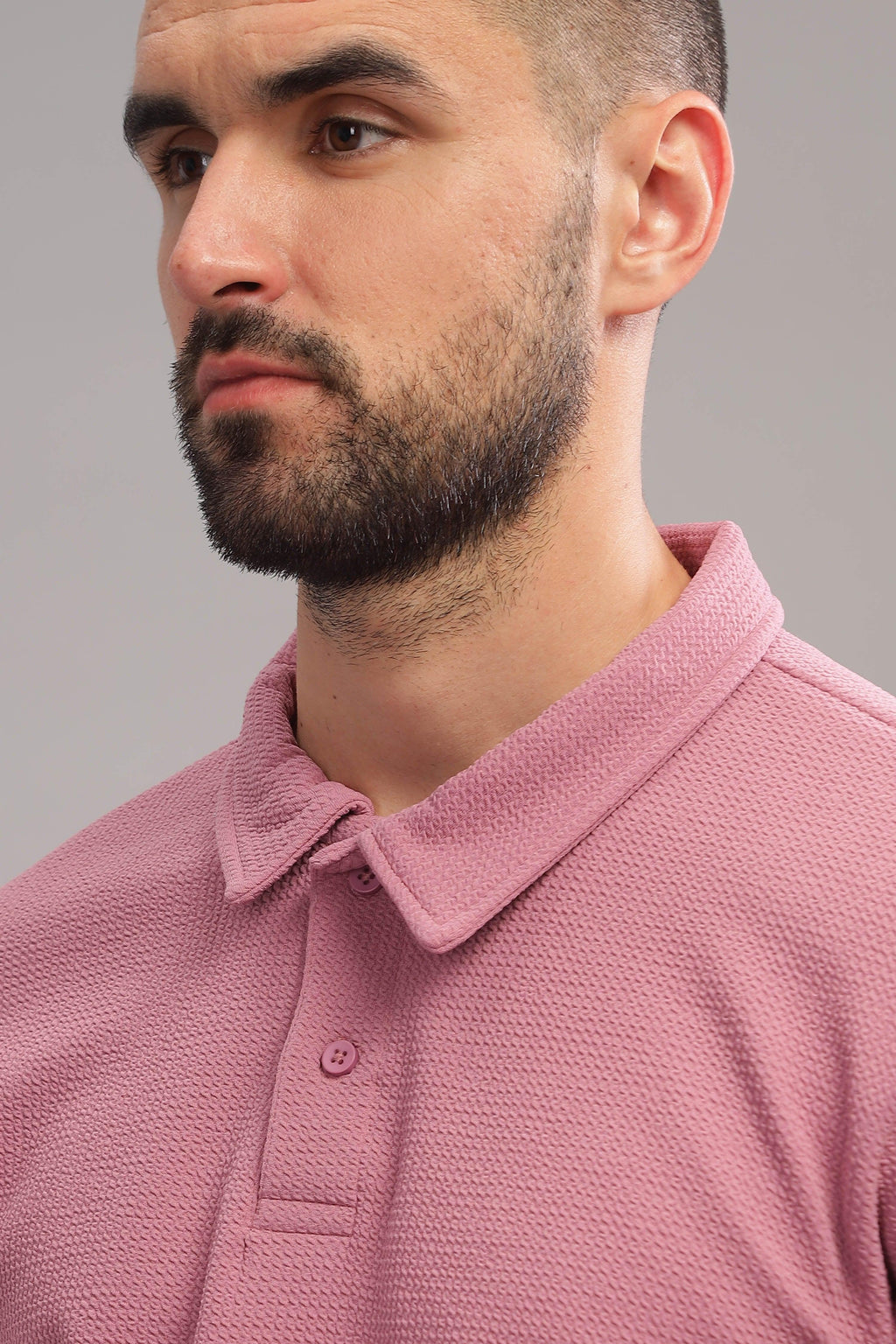 Majestic Mauve Mens Polo Shirt