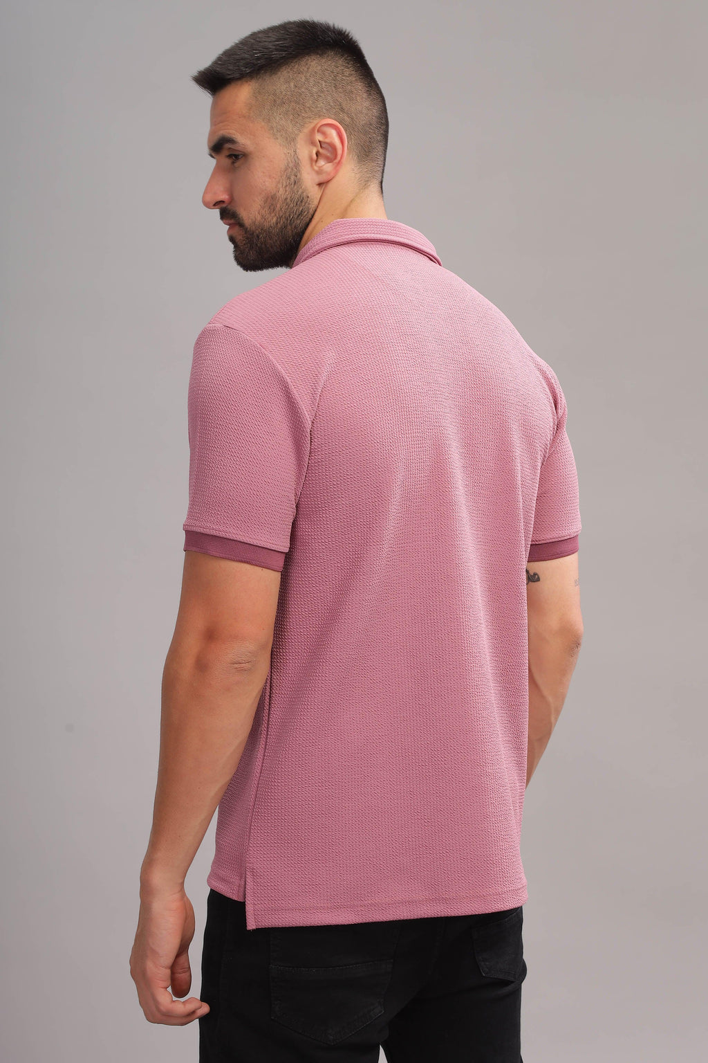 Majestic Mauve Mens Polo Shirt