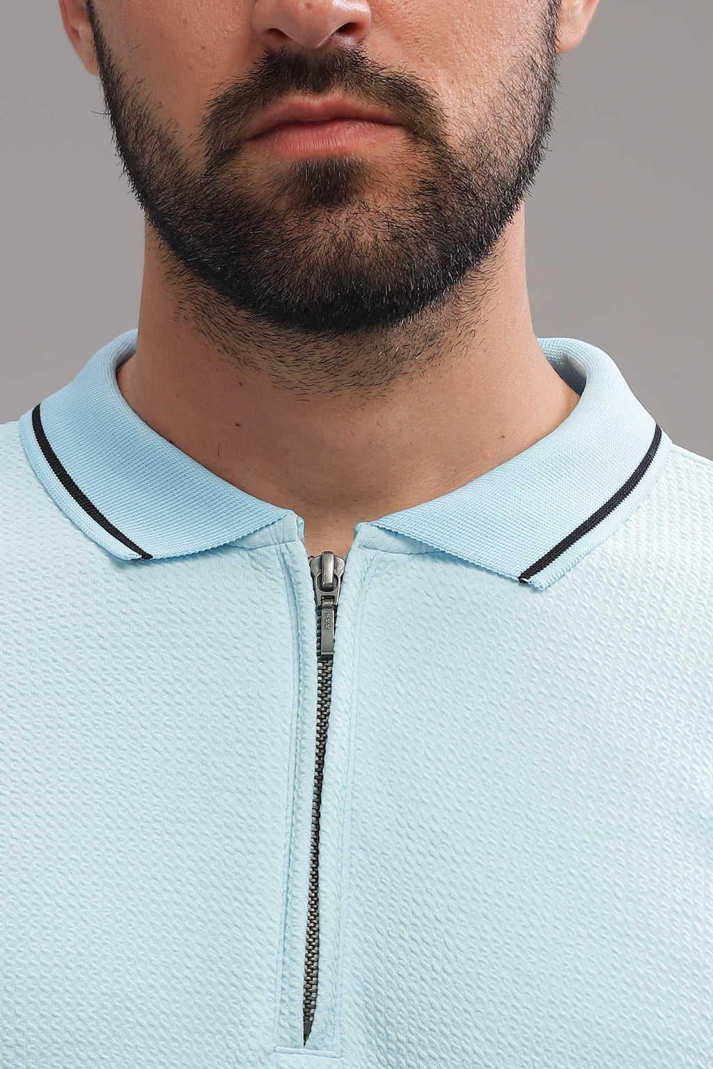 Neu Blue Mens Polo Shirt