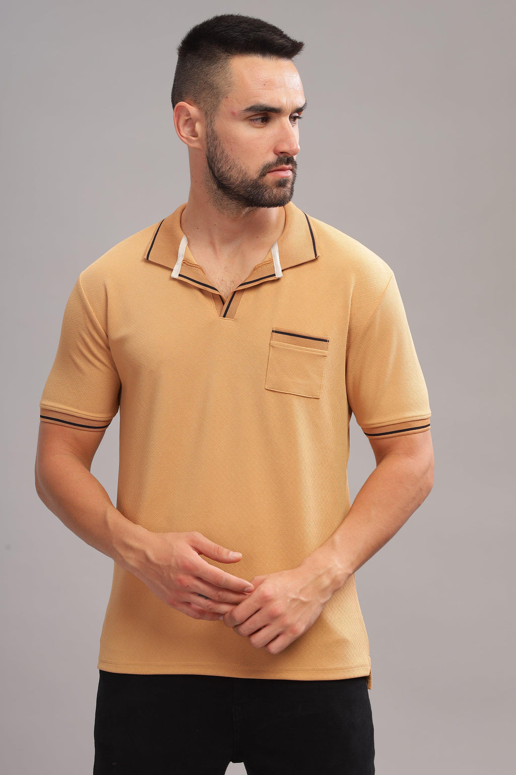 Turkish Tan Mens Polo Shirt