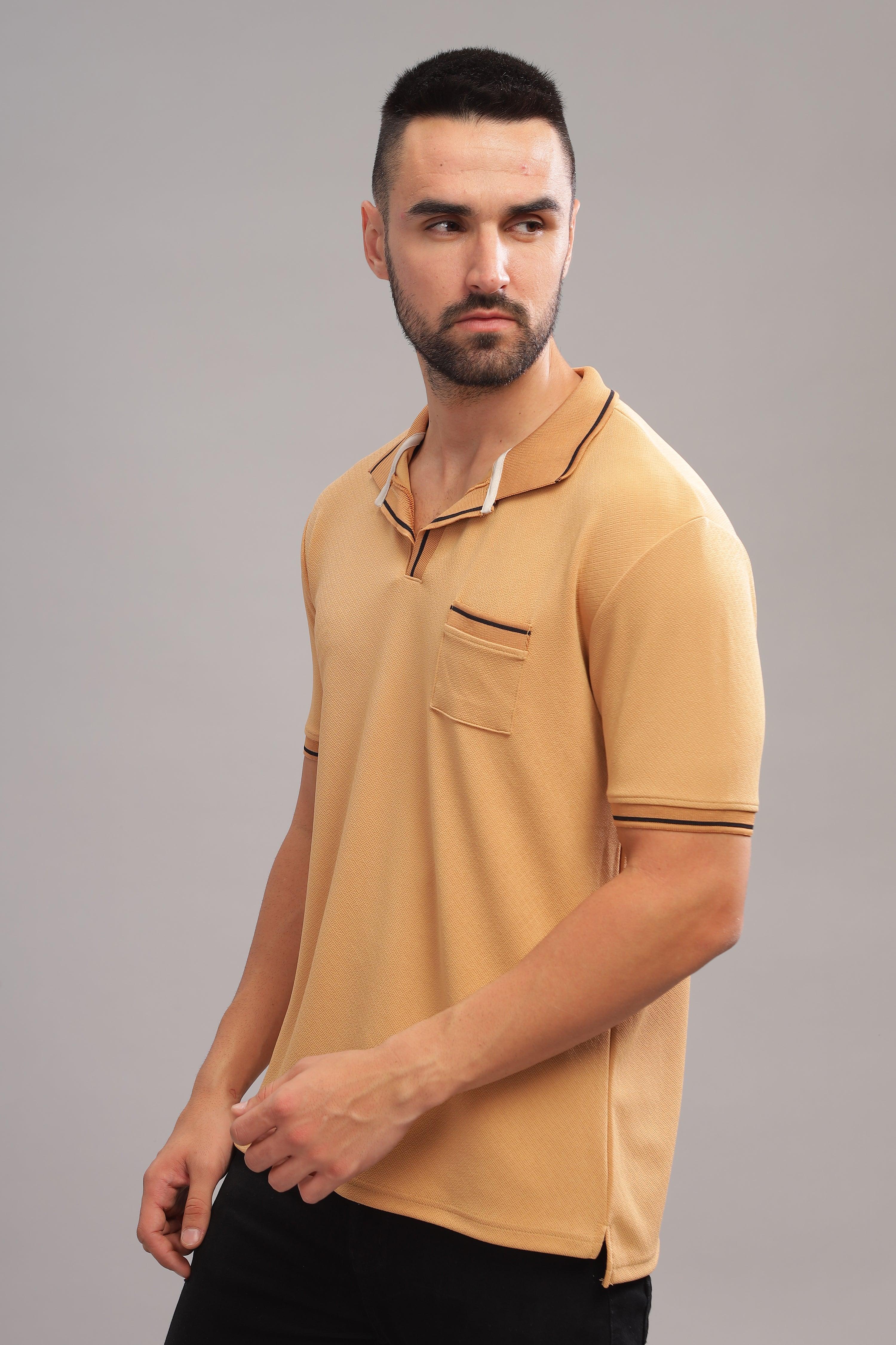 Turkish Tan Mens Polo Shirt