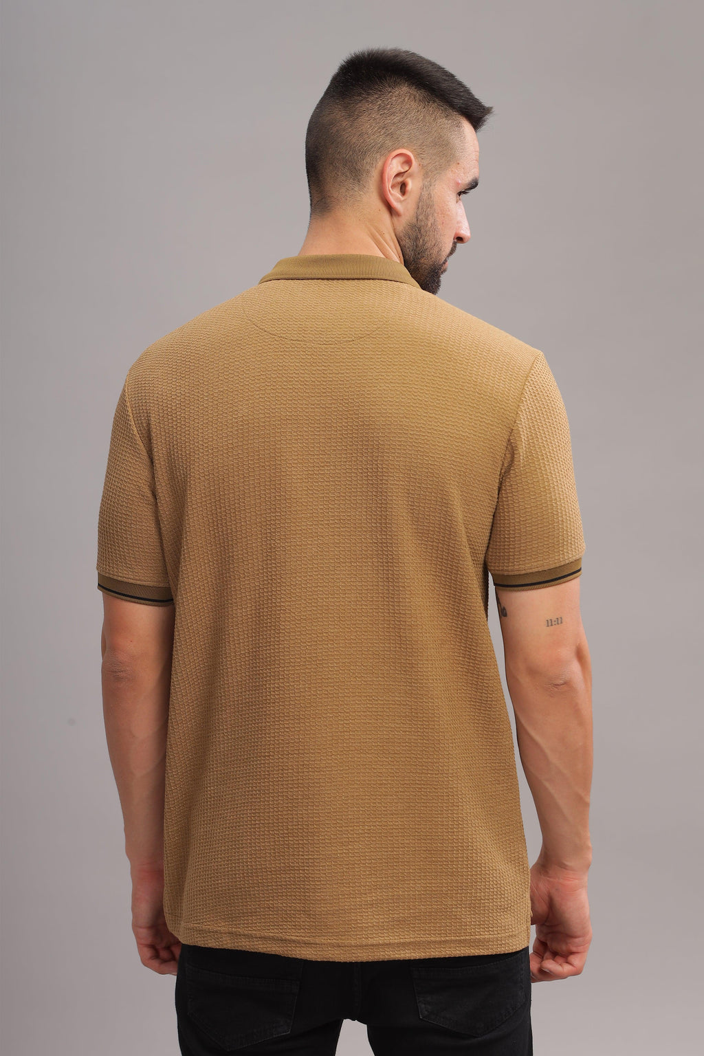 Brown Bean Mens Polo Shirt