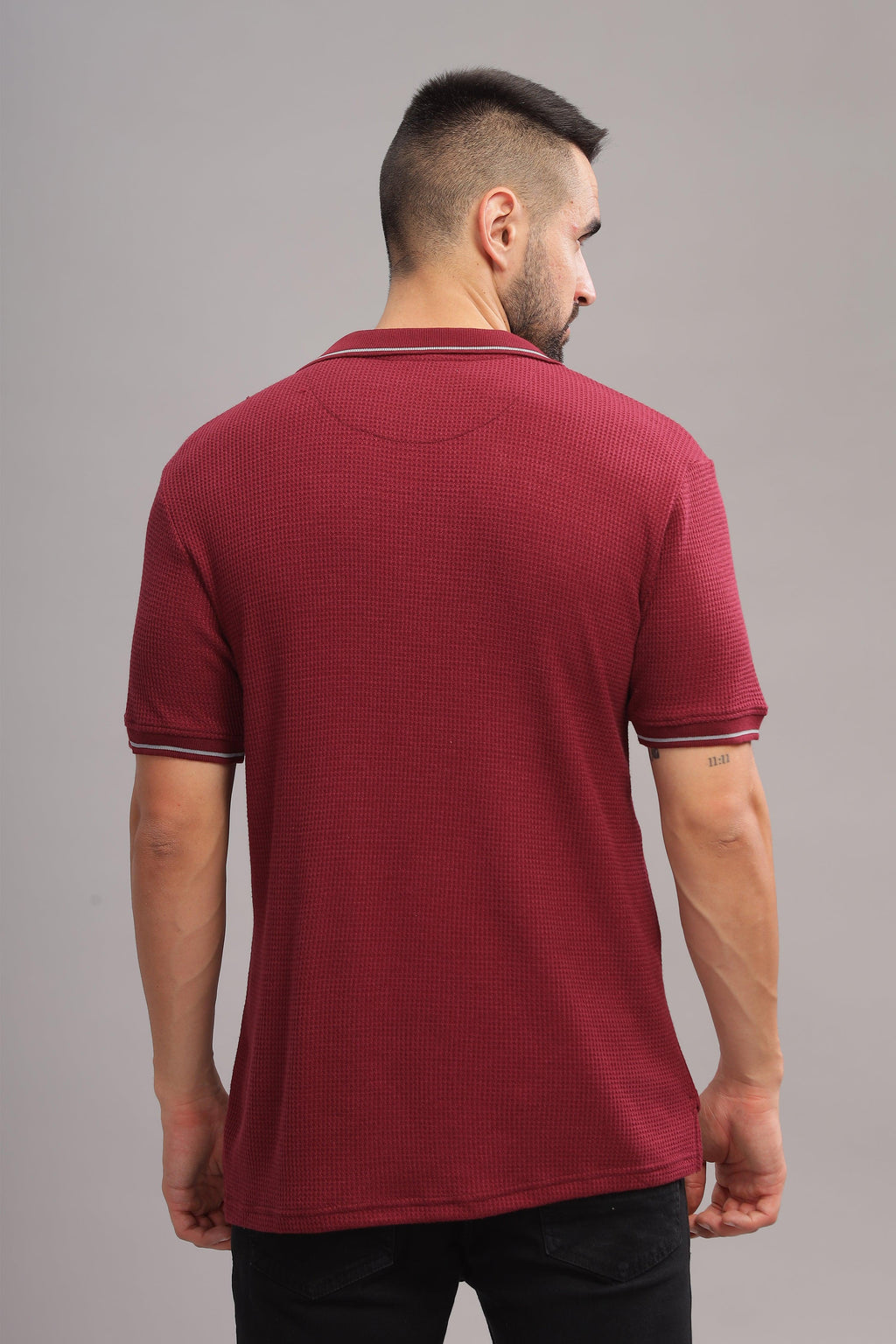 Mahagony Mustang Mens Polo Shirt