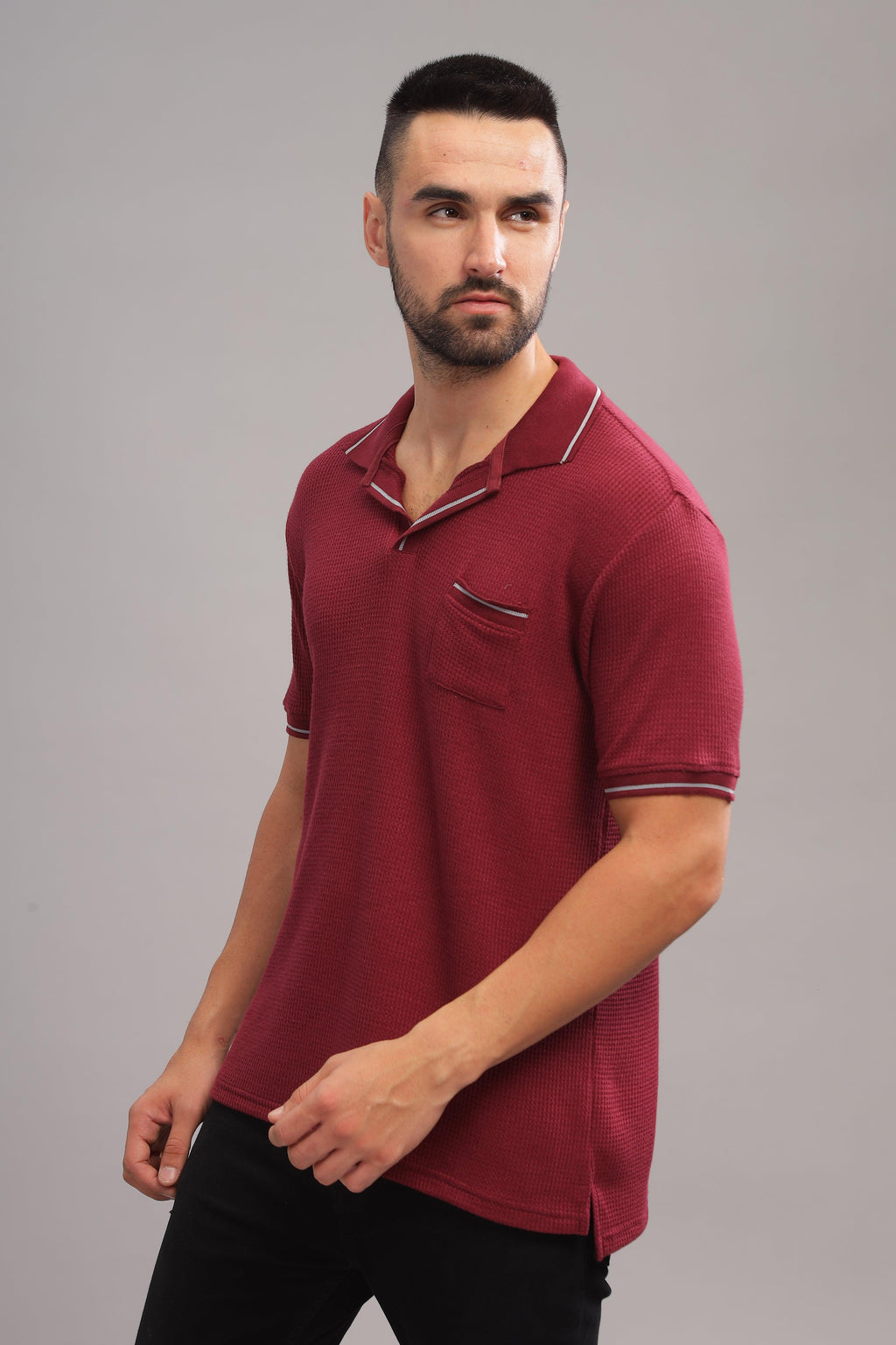 Mahagony Mustang Mens Polo Shirt