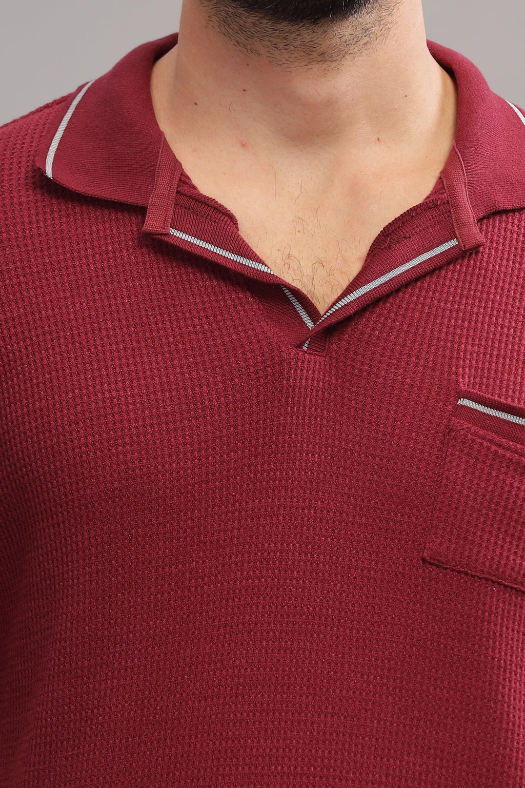 Mahagony Mustang Mens Polo Shirt