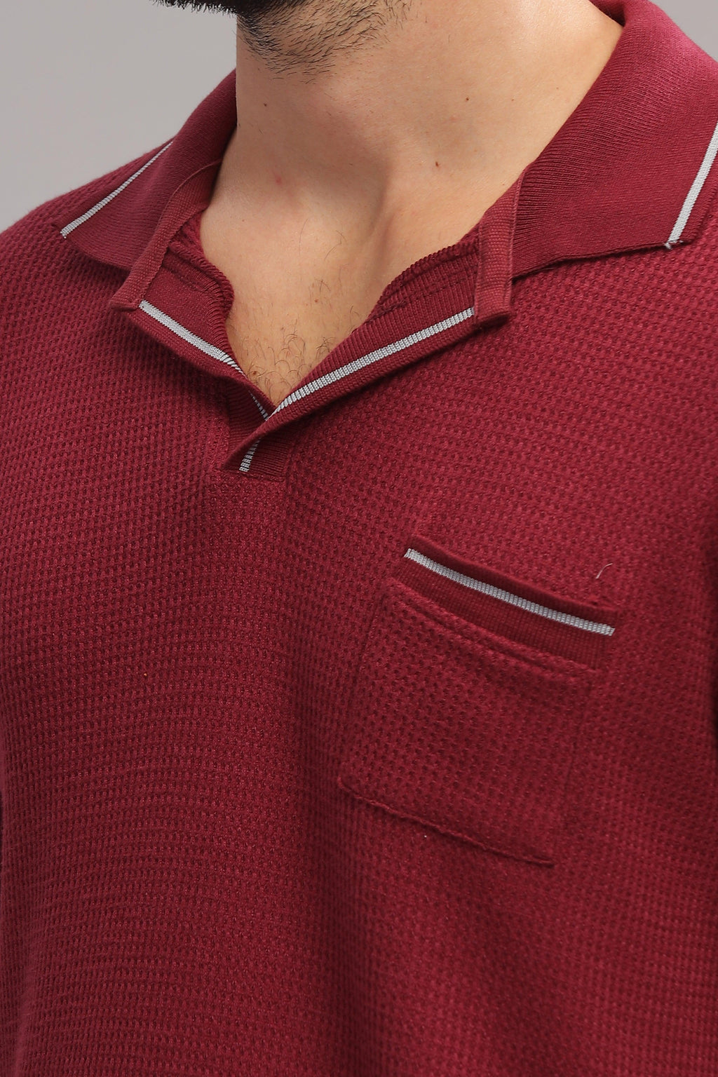 Mahagony Mustang Mens Polo Shirt