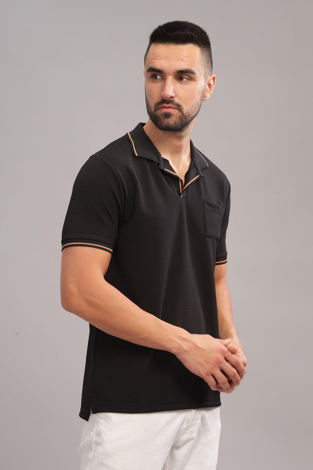 Noir Rider Mens Polo Shirt