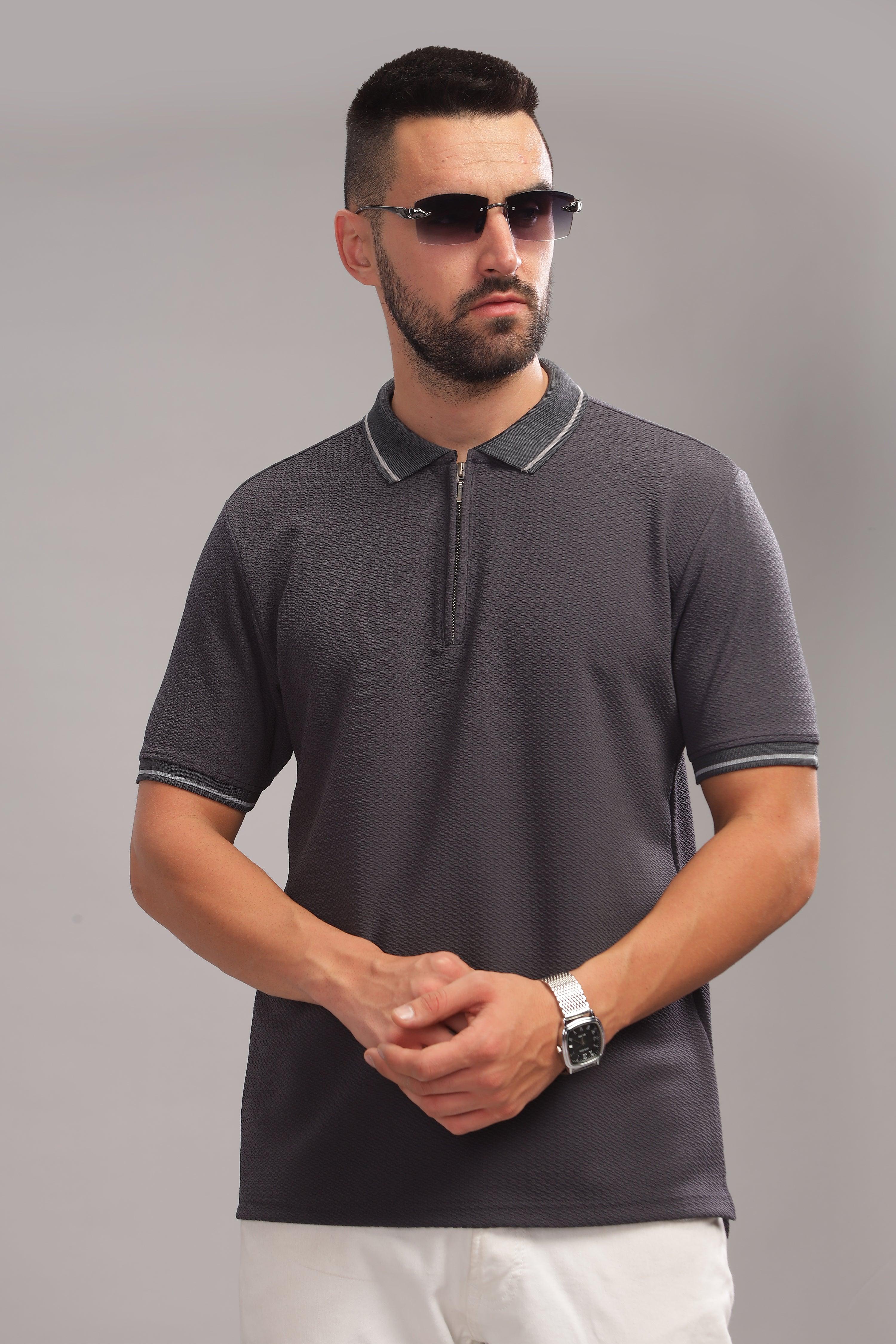Slim fit polo with modern silhouette