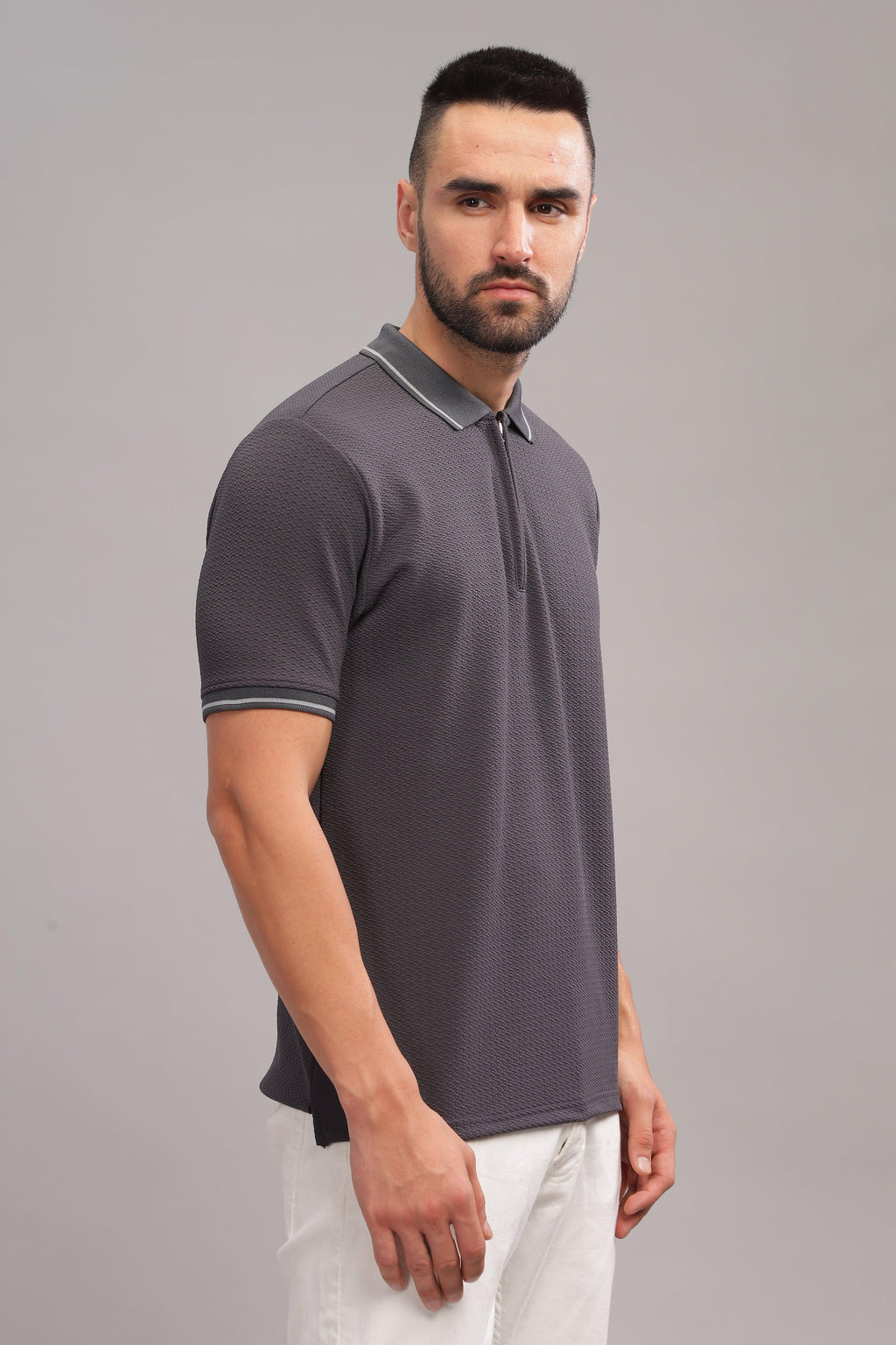 Smokey Stone Mens Polo Shirt
