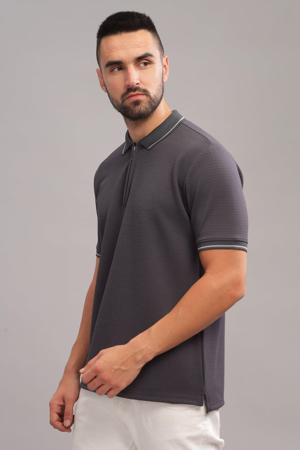 Smokey Stone Mens Polo Shirt