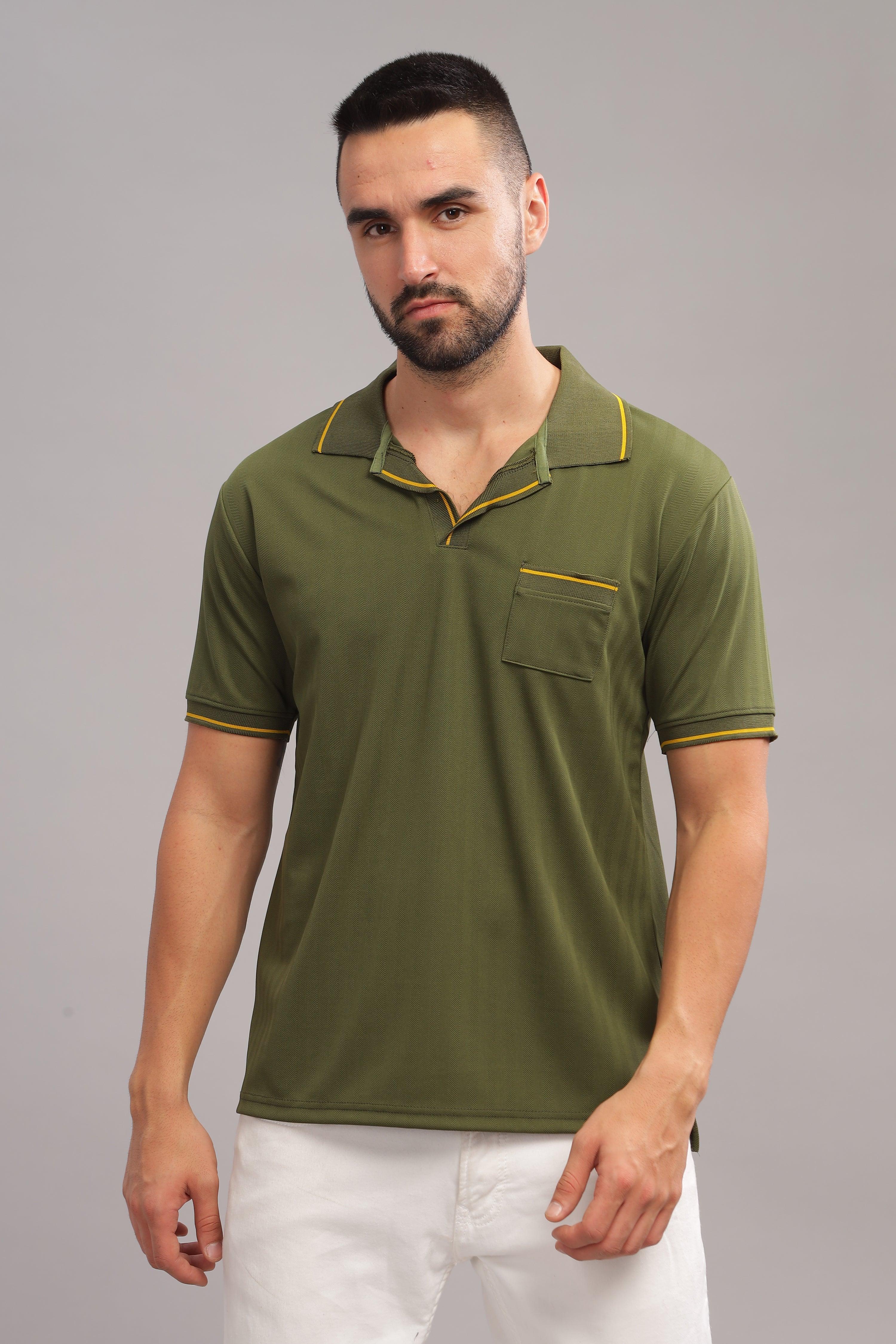 Olive Rouge Mens Polo Shirt