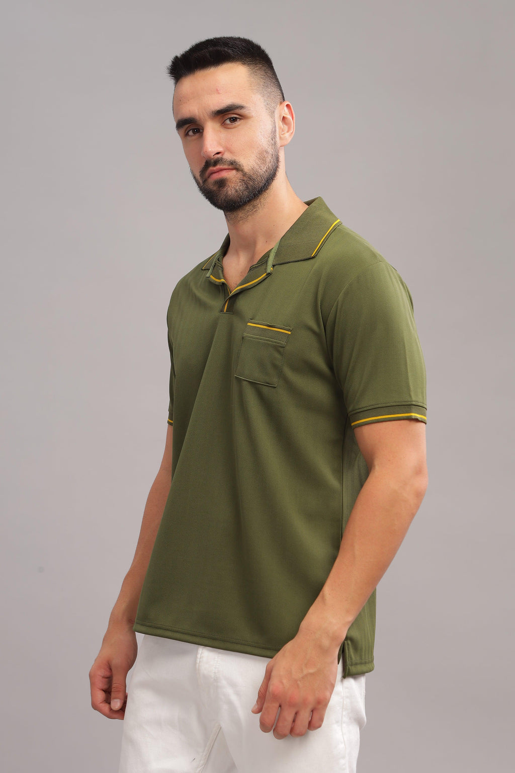 Olive Rogue Mens Polo Shirt
