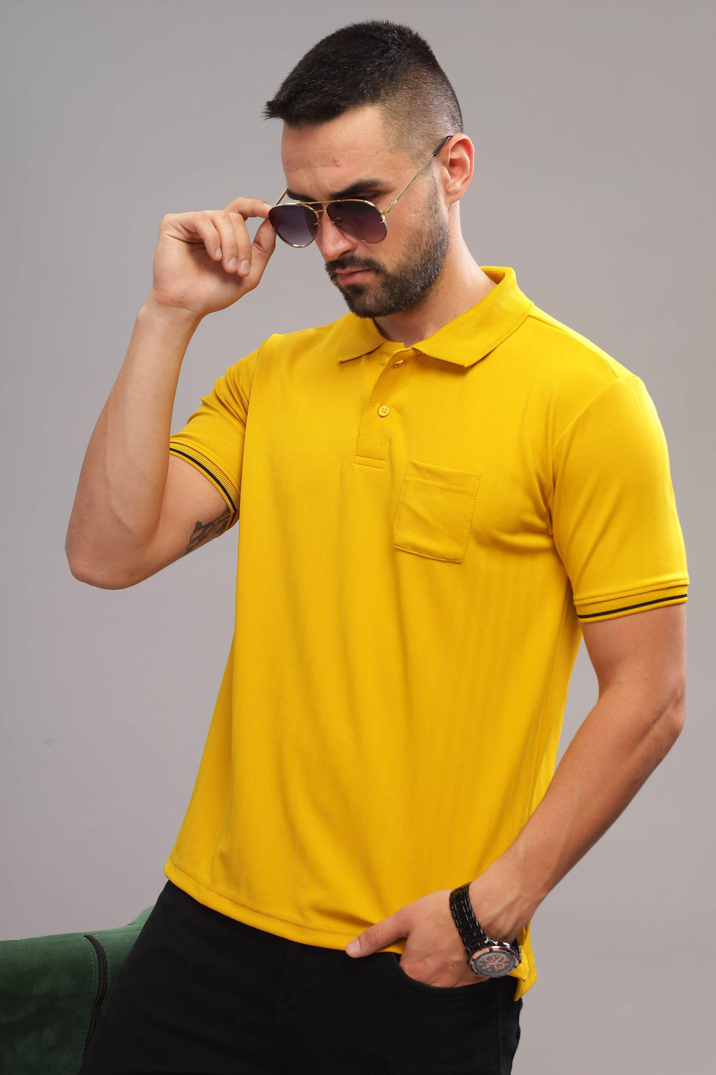Sunny Spark Mens Polo Shirt by that corner store