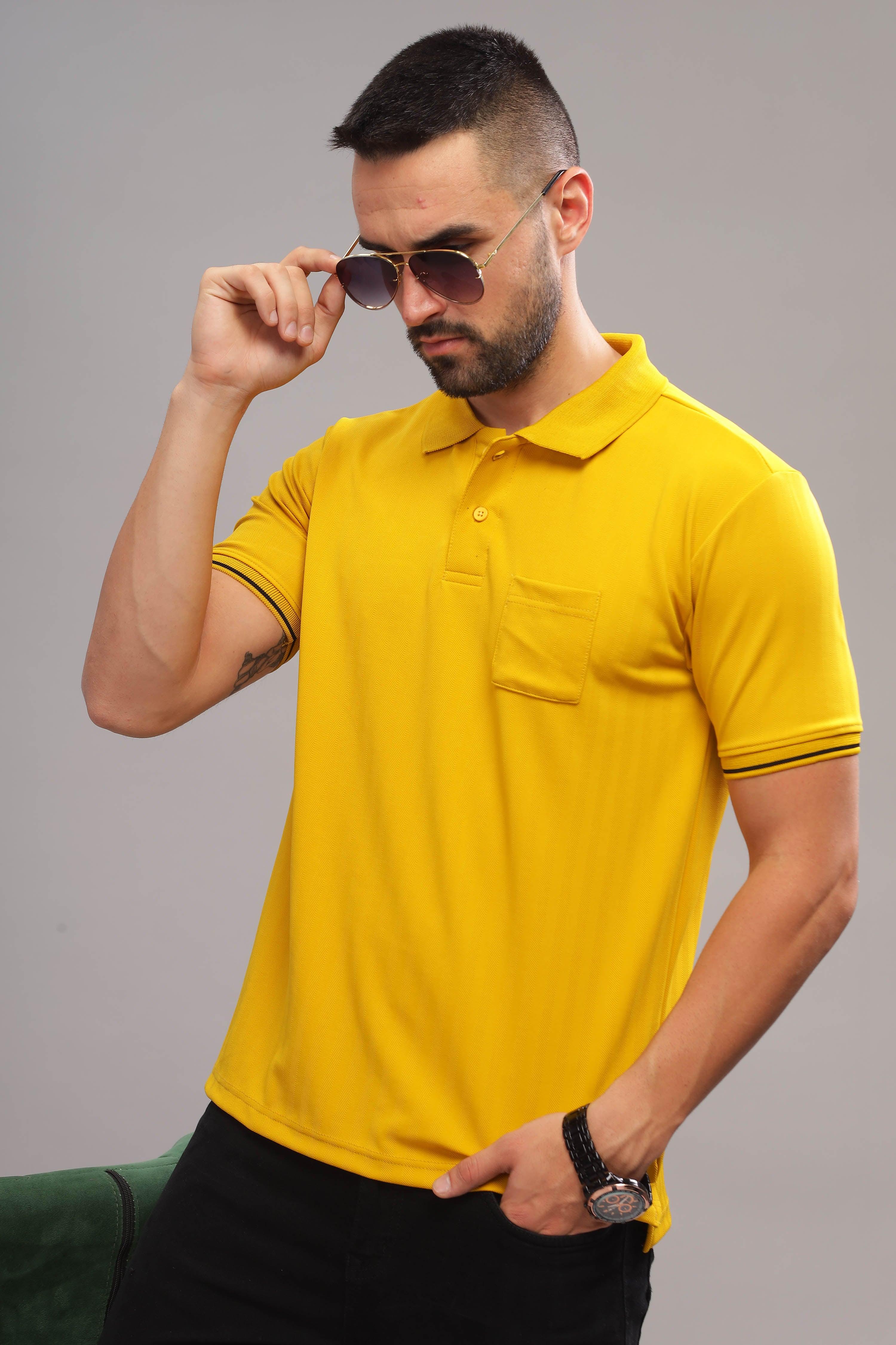 Sunny Spark Mens Polo Shirt by that corner store