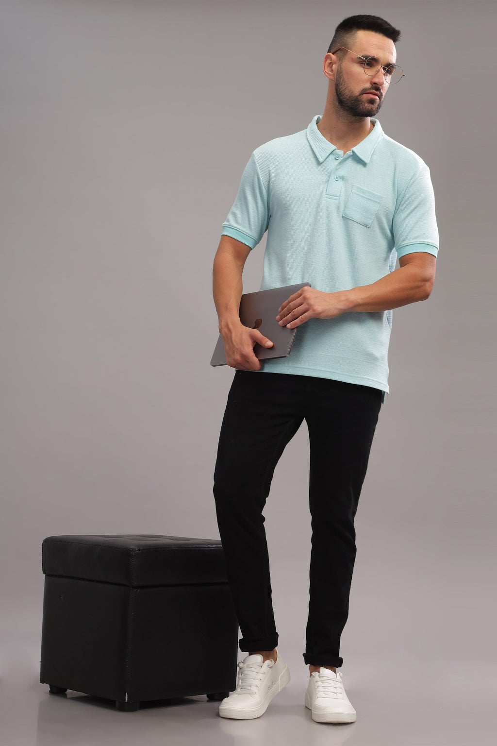 Icy Arctic Mens Polo Shirt