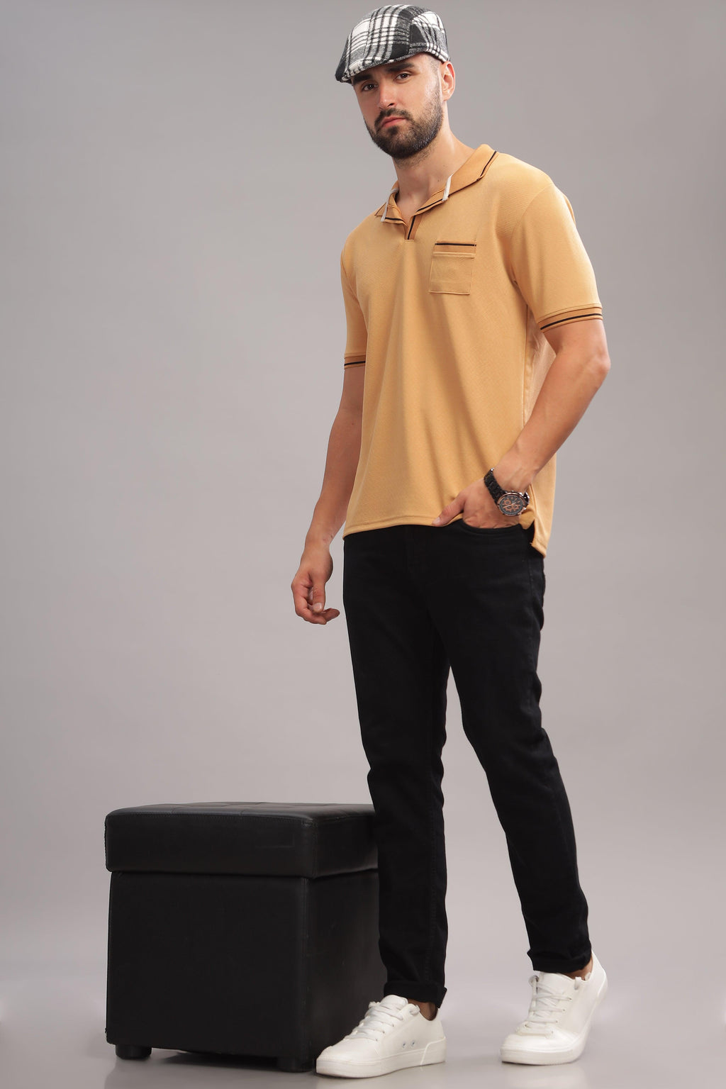 Turkish Tan Mens Polo Shirt