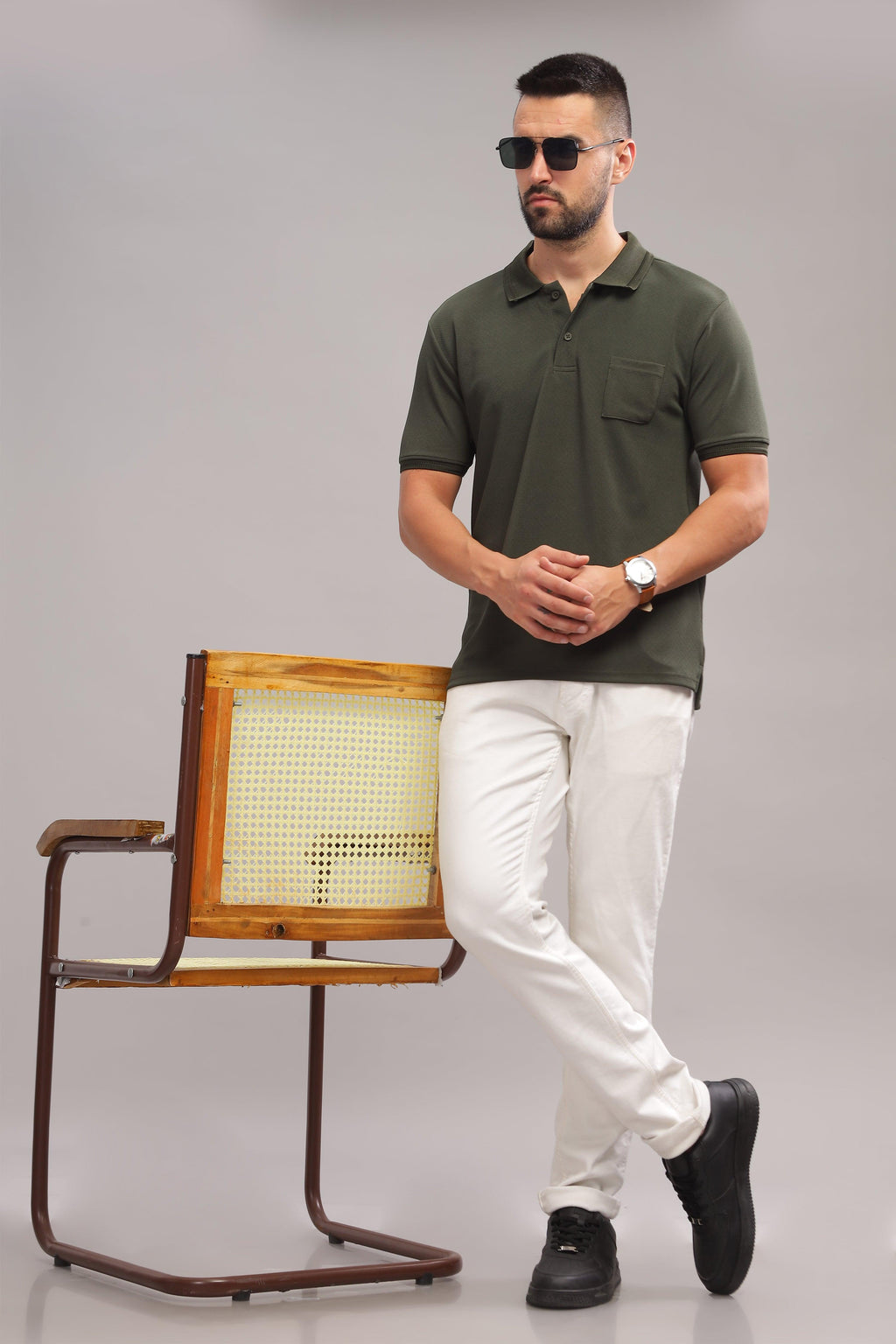 Half Sleeves polo shirt by cruzar