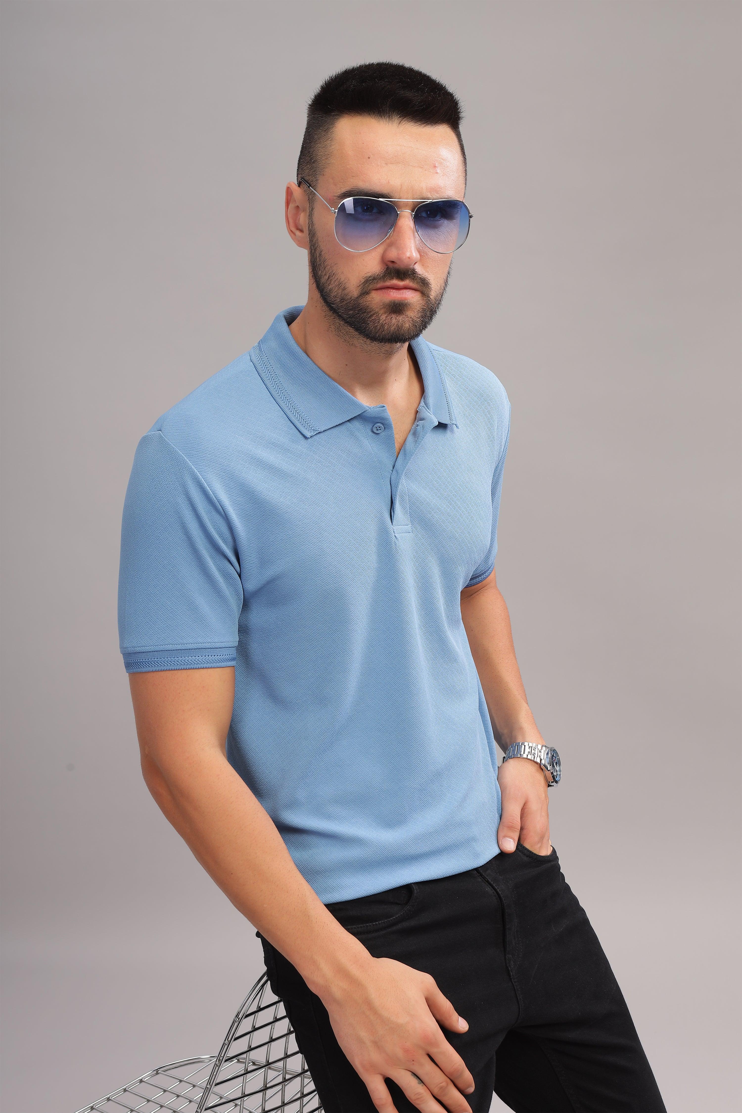 Nebulous Neptune Mens Polo Shirt by that corner store