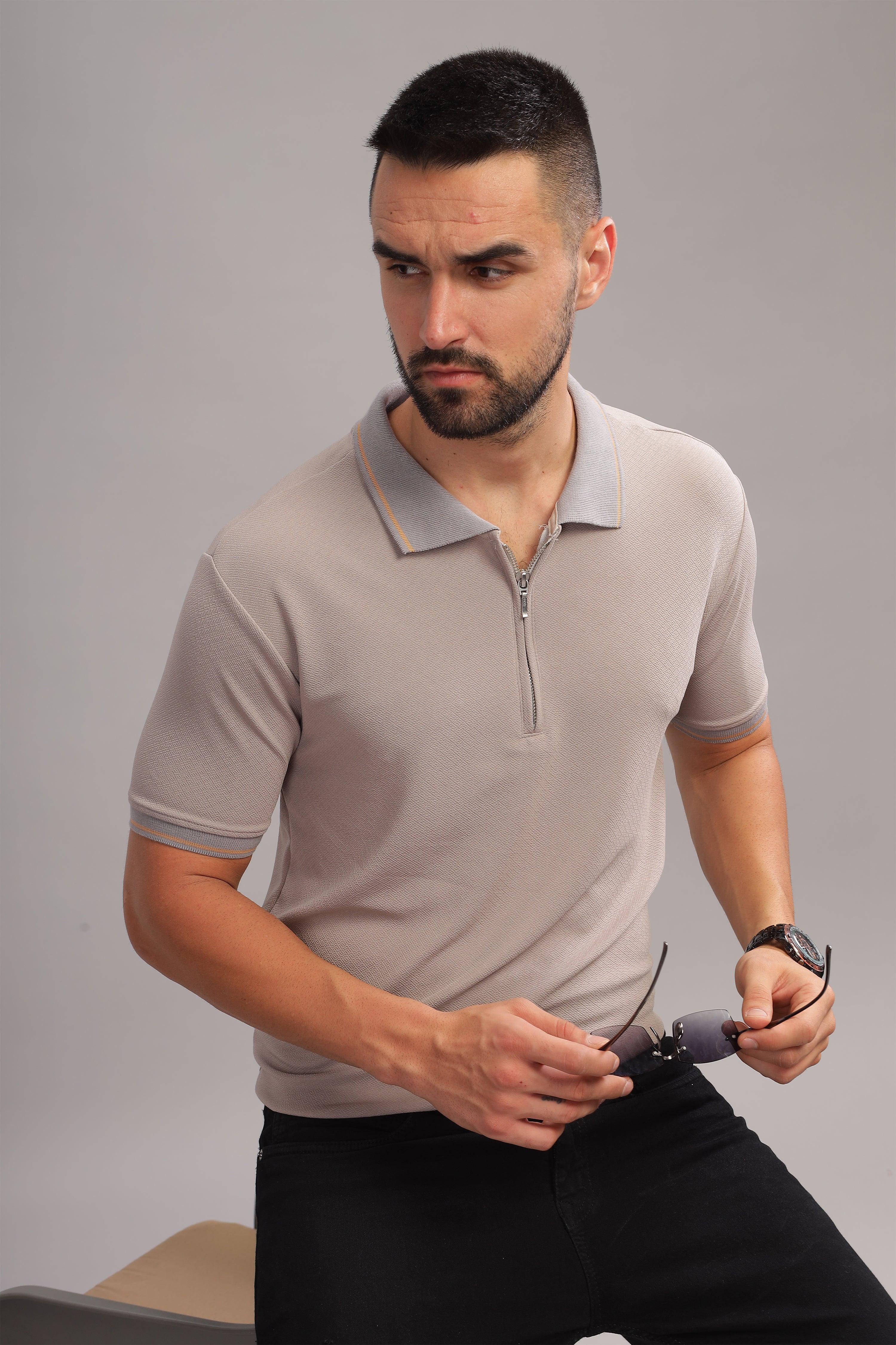 Perfectly Pearled Mens Polo Shirt by that corner store