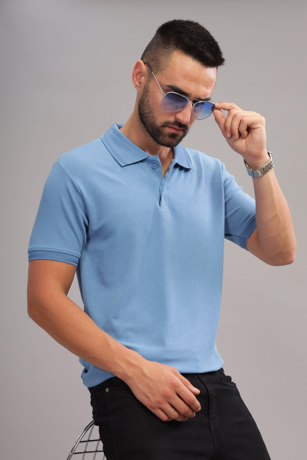 Nebulous Neptune Mens Polo Shirt