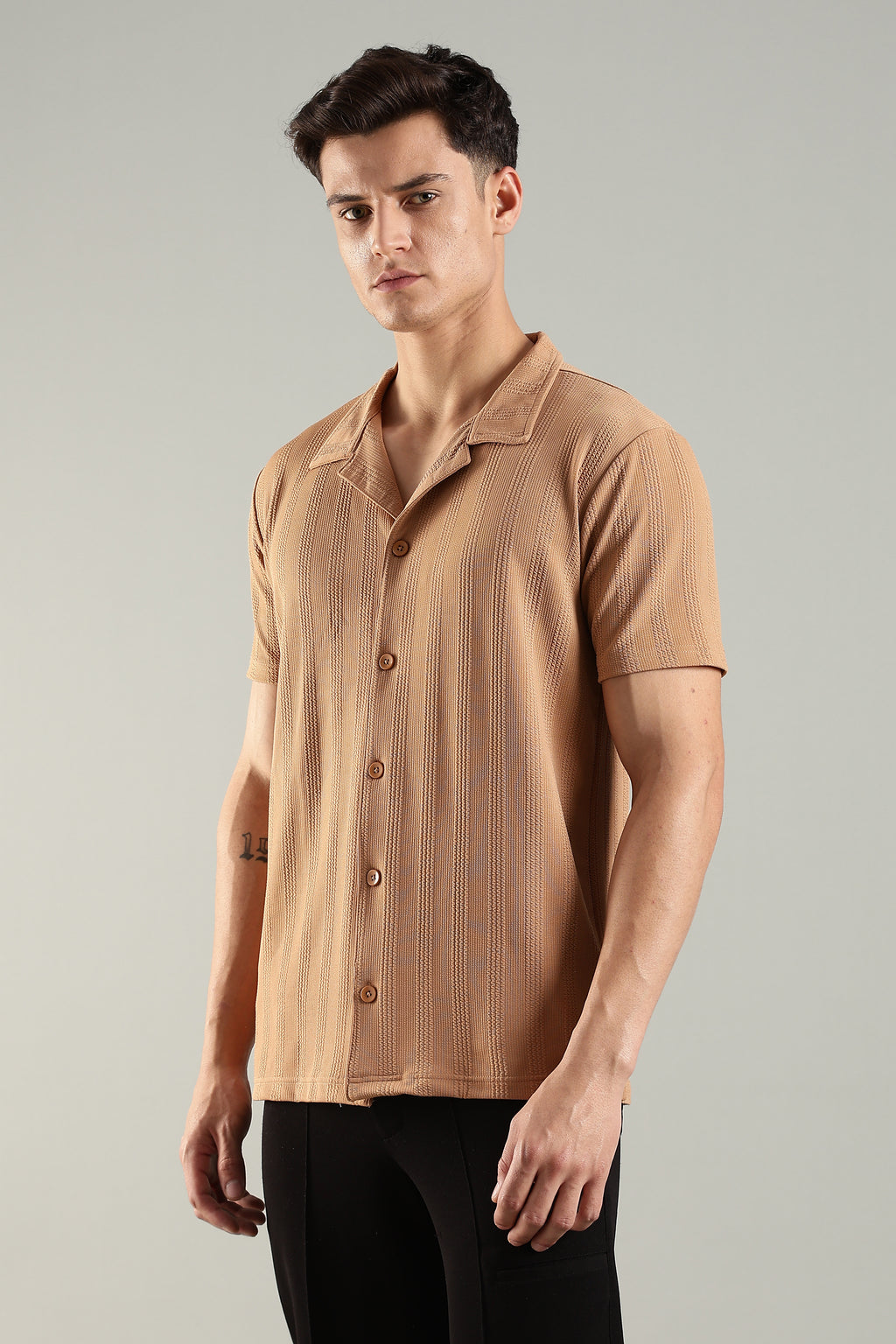Café Habana – Cuban Collar Shirt for Men