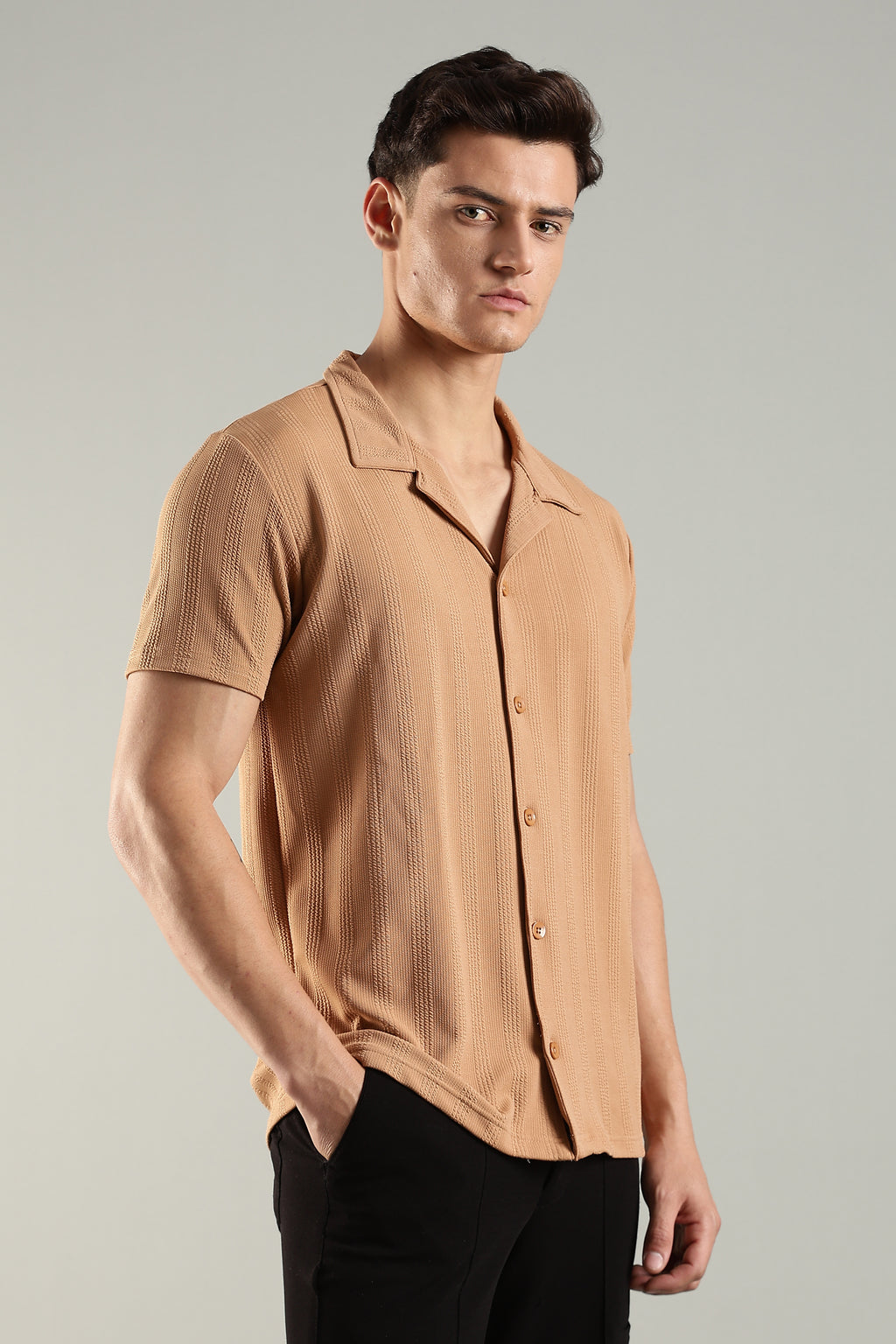 Café Habana – Cuban Collar Shirt for Men