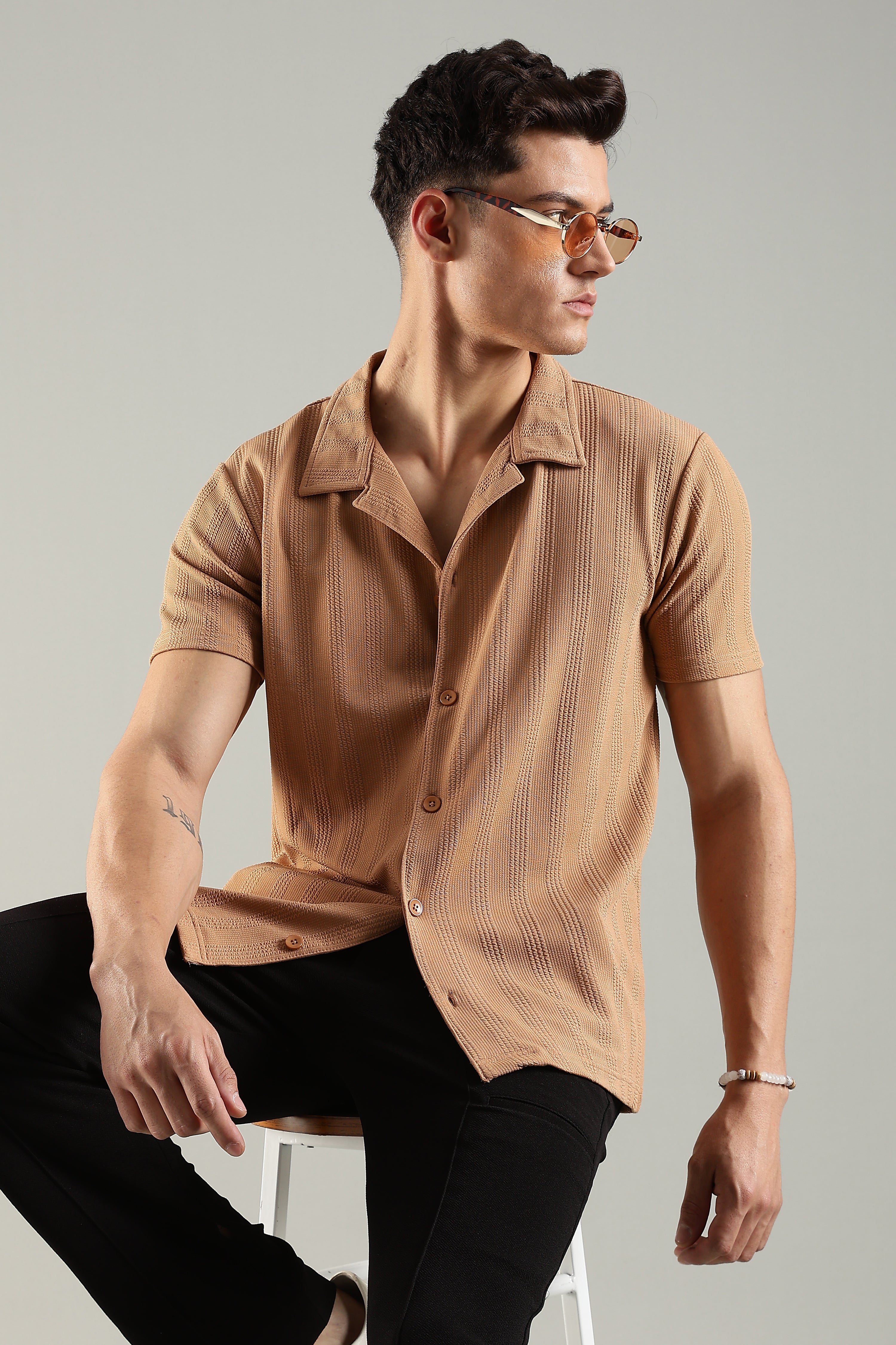 Café Habana – Cuban Collar Shirt for Men