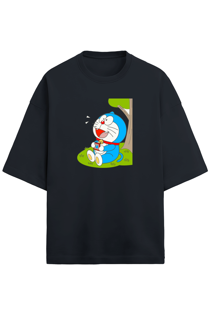 Dreamland Chill Tee – Doraemon Under the Tree