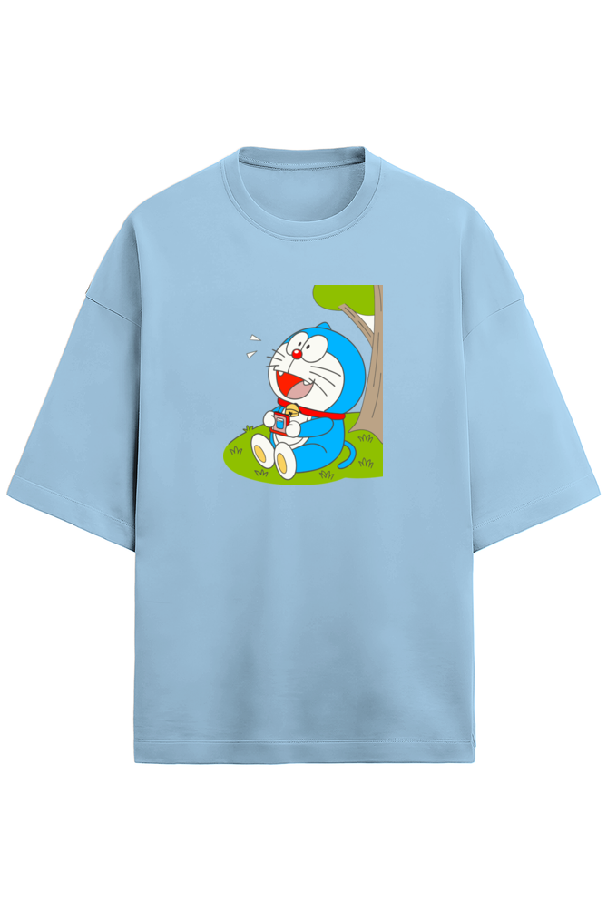 Dreamland Chill Tee – Doraemon Under the Tree