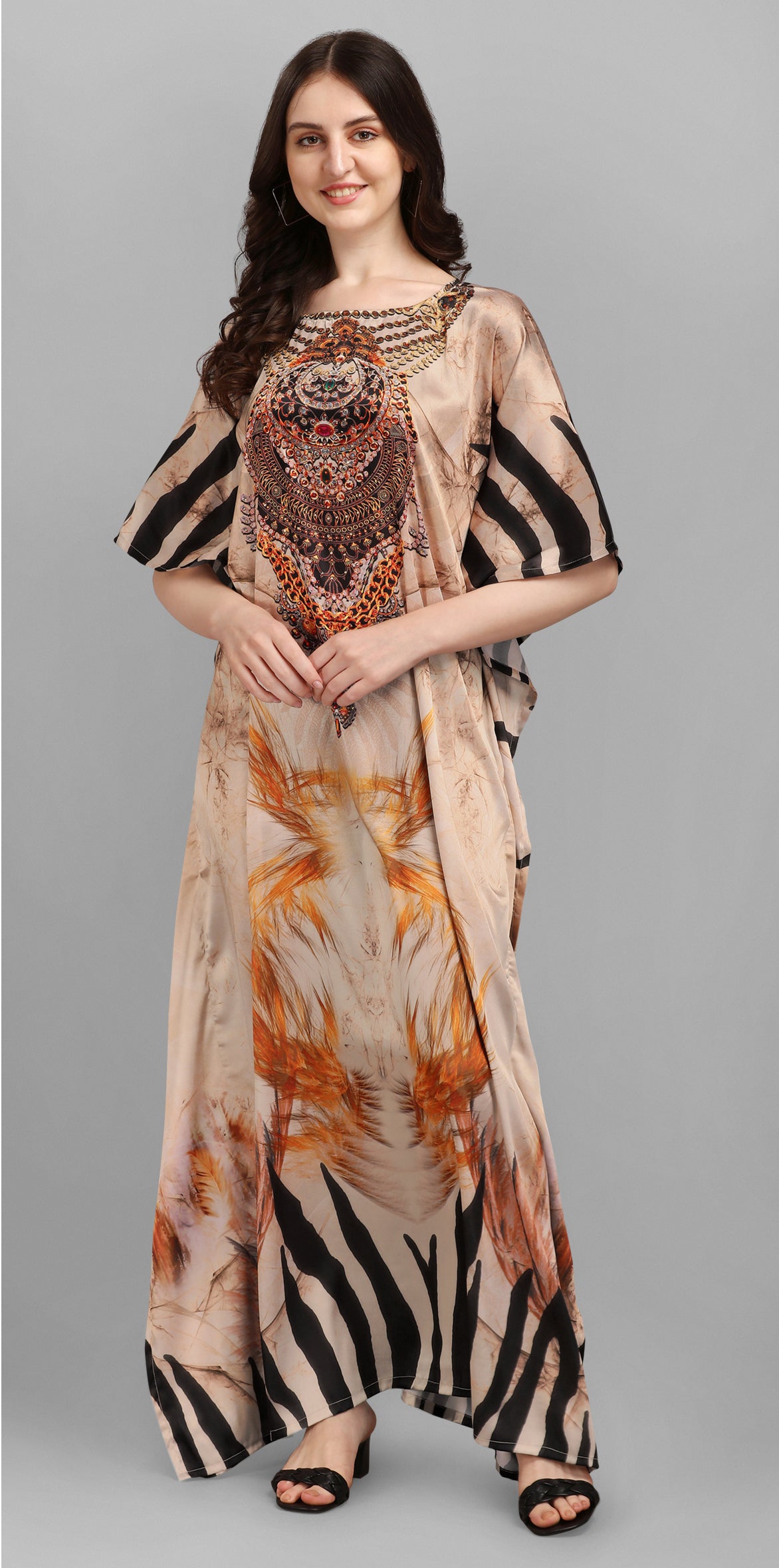 Desert Rose Long Kaftan