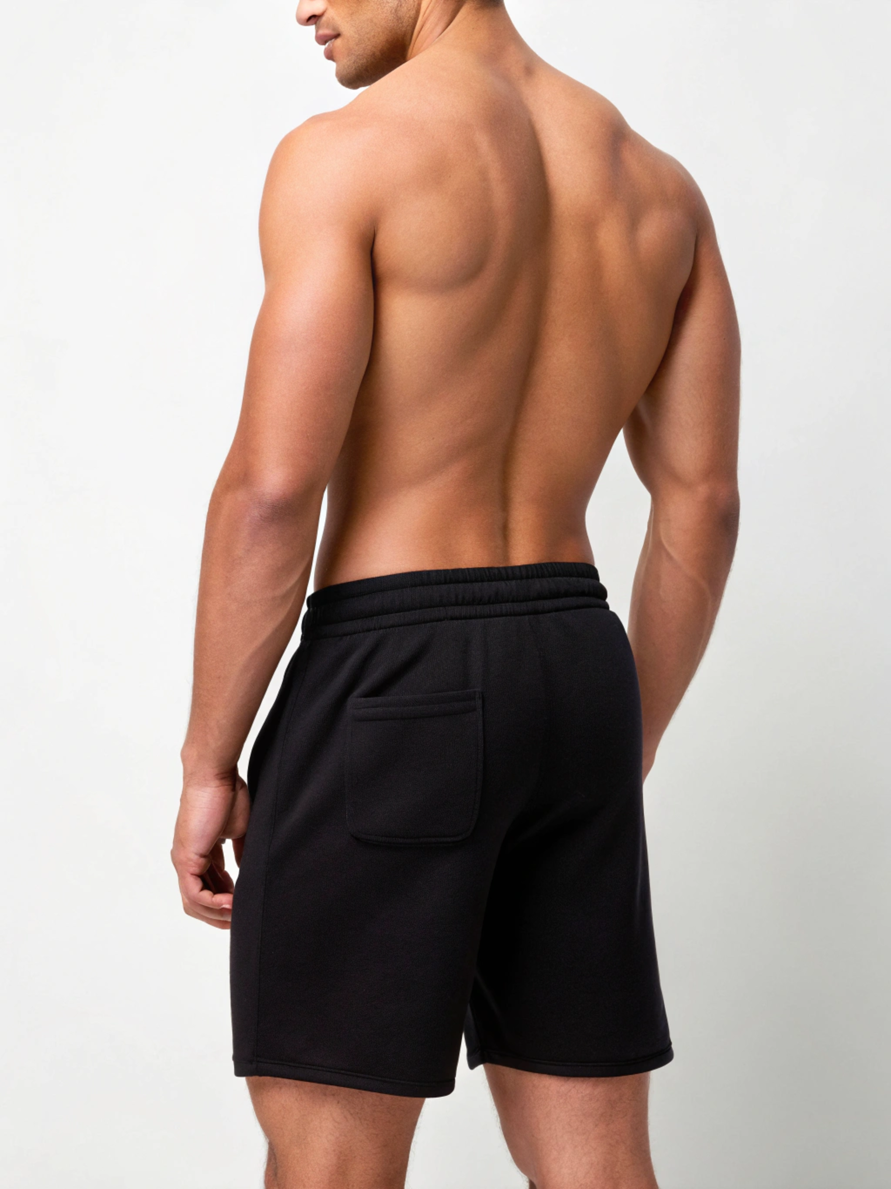 ChillFlex: Cotton Blend Men’s Shorts Black