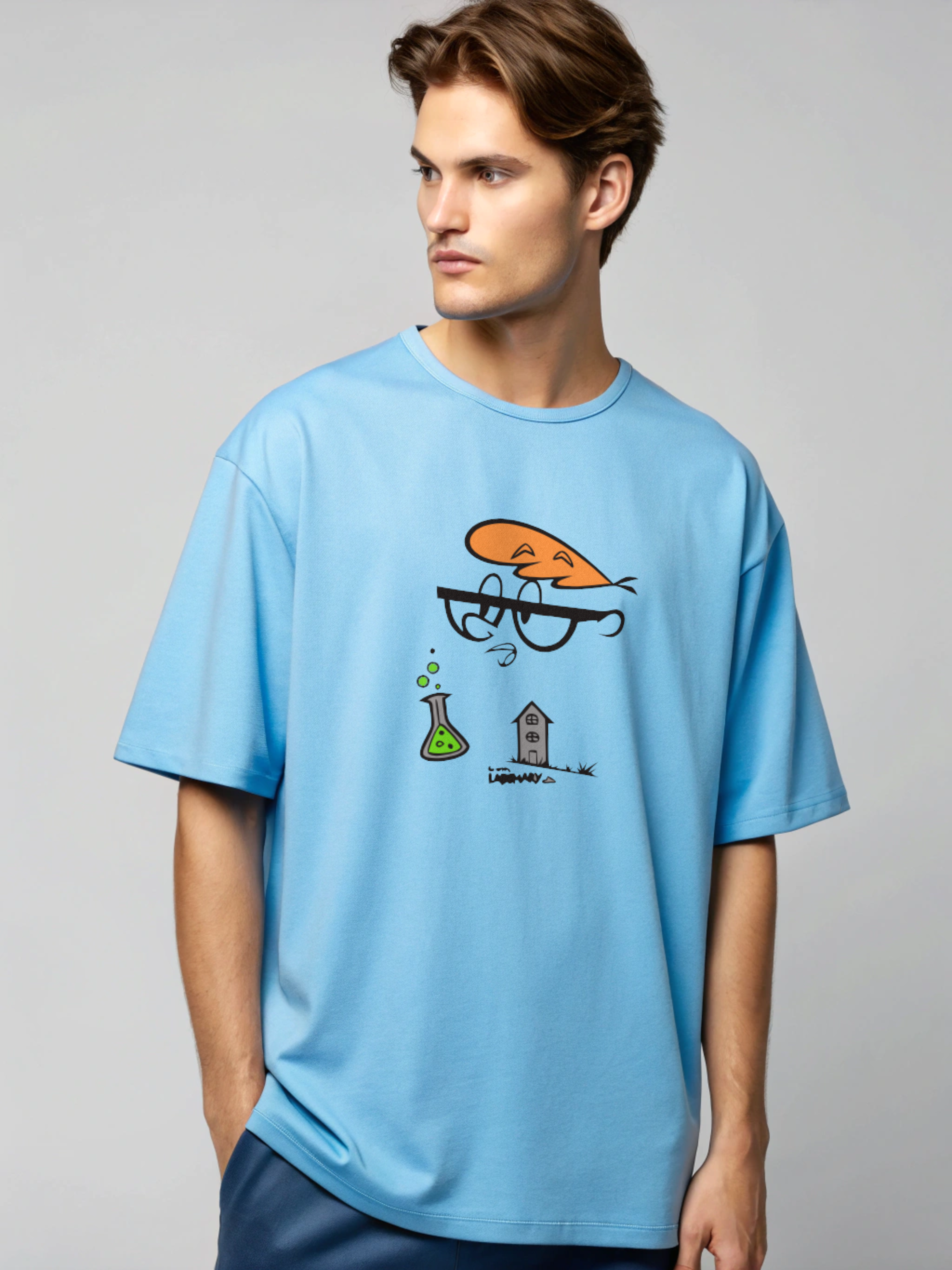 Dexter’s Laboratory Genius Oversized T-Shirt