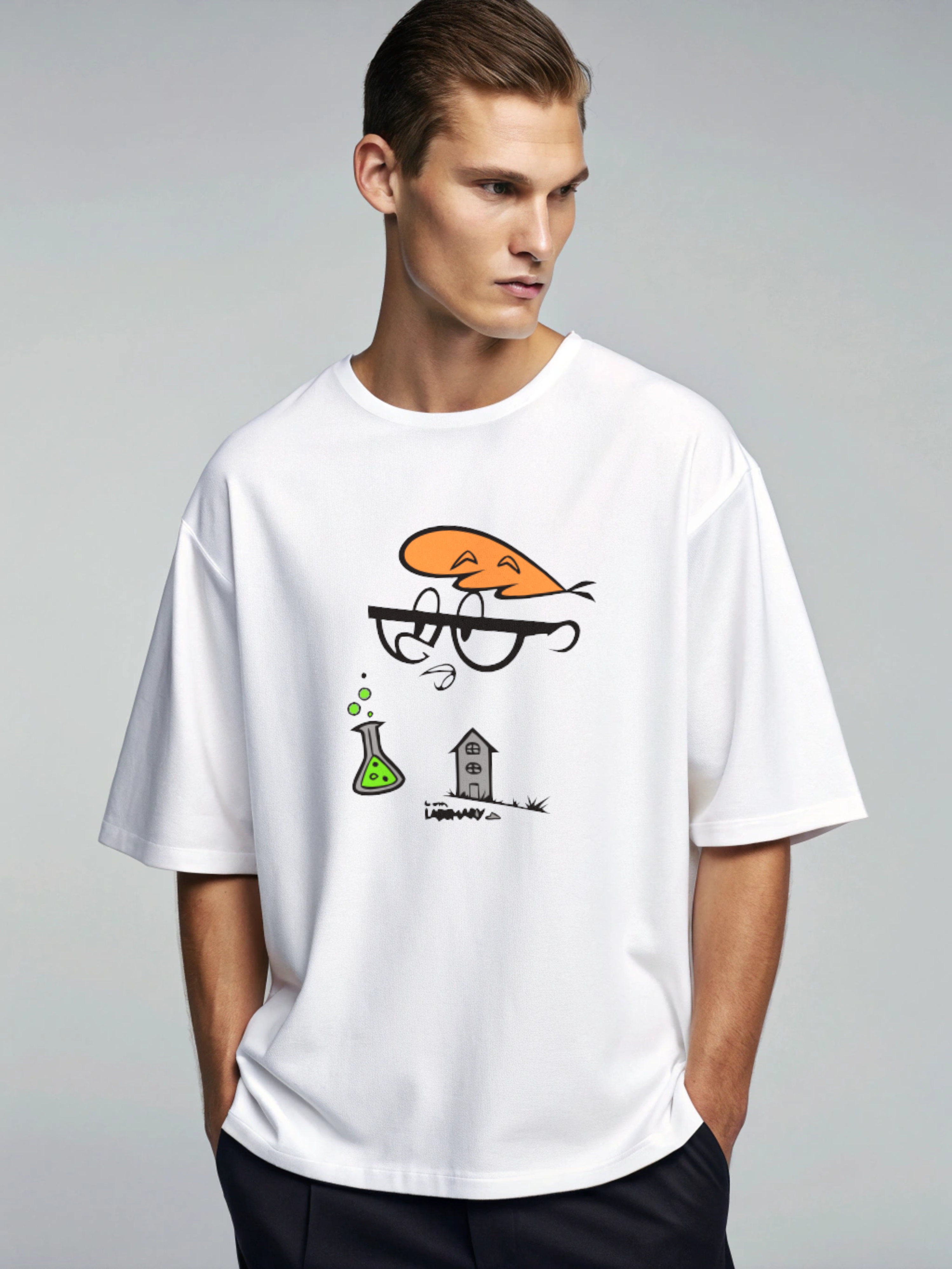Dexter’s Laboratory Genius Oversized T-Shirt