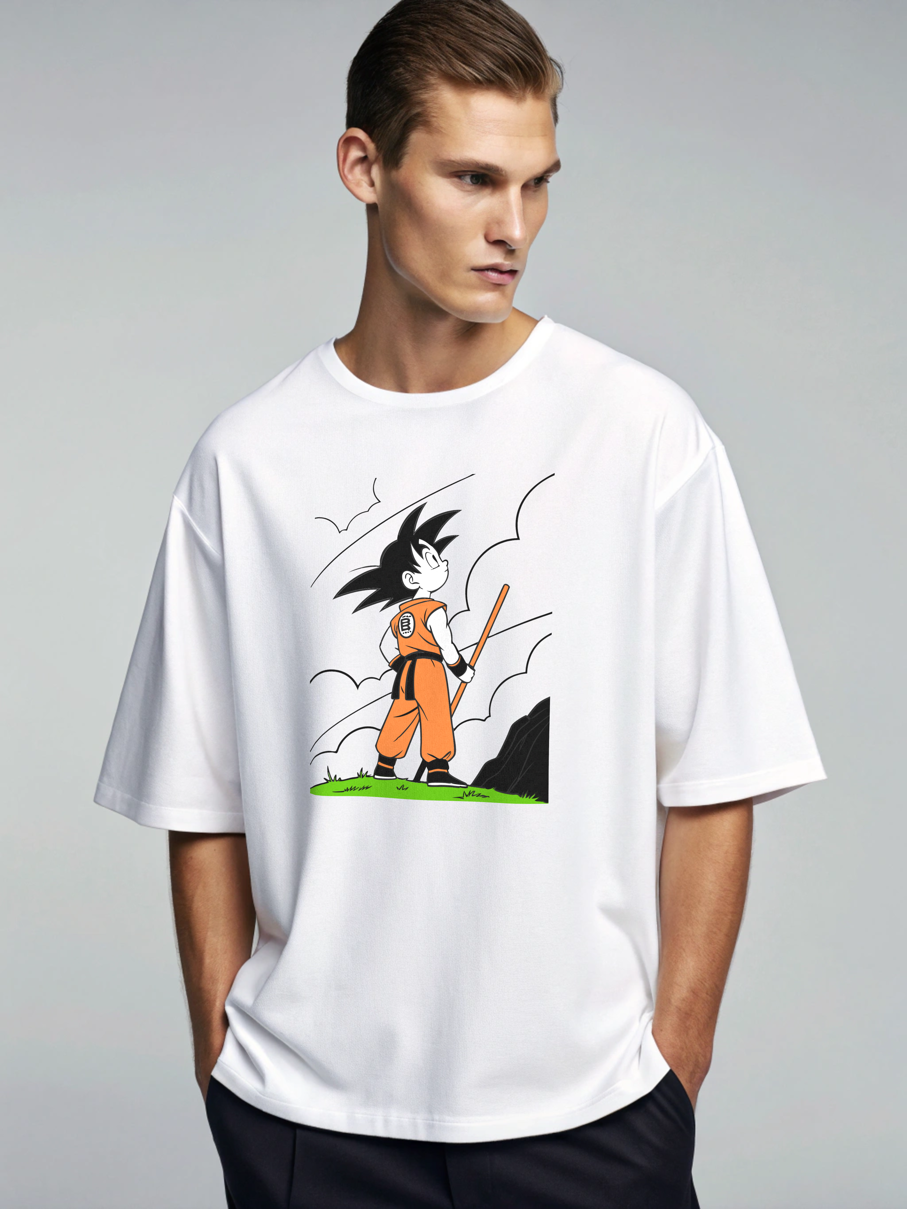 Gohan Dragon Ball Z Oversized T-Shirt