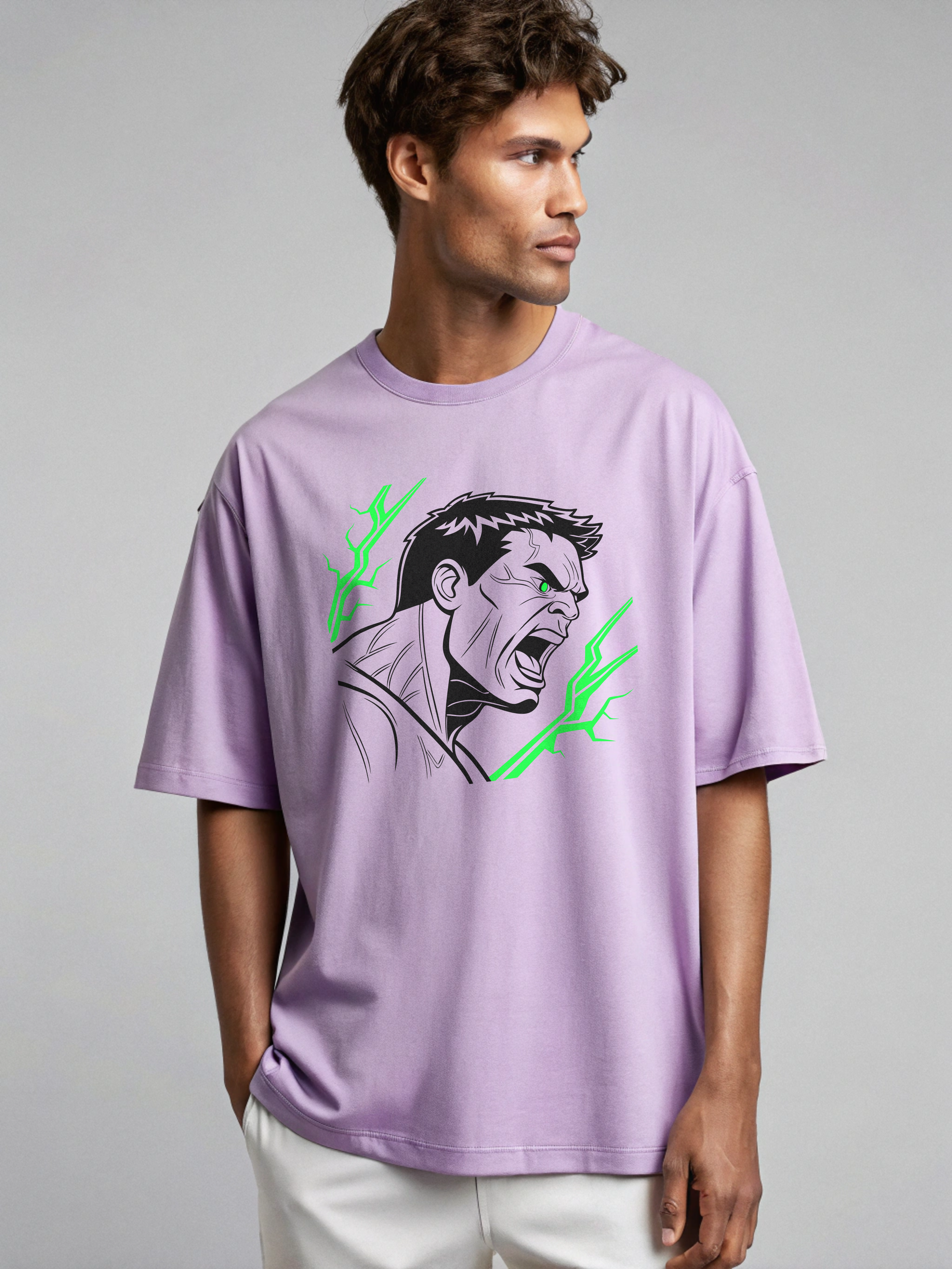 Hulk Smash Oversized T-Shirt