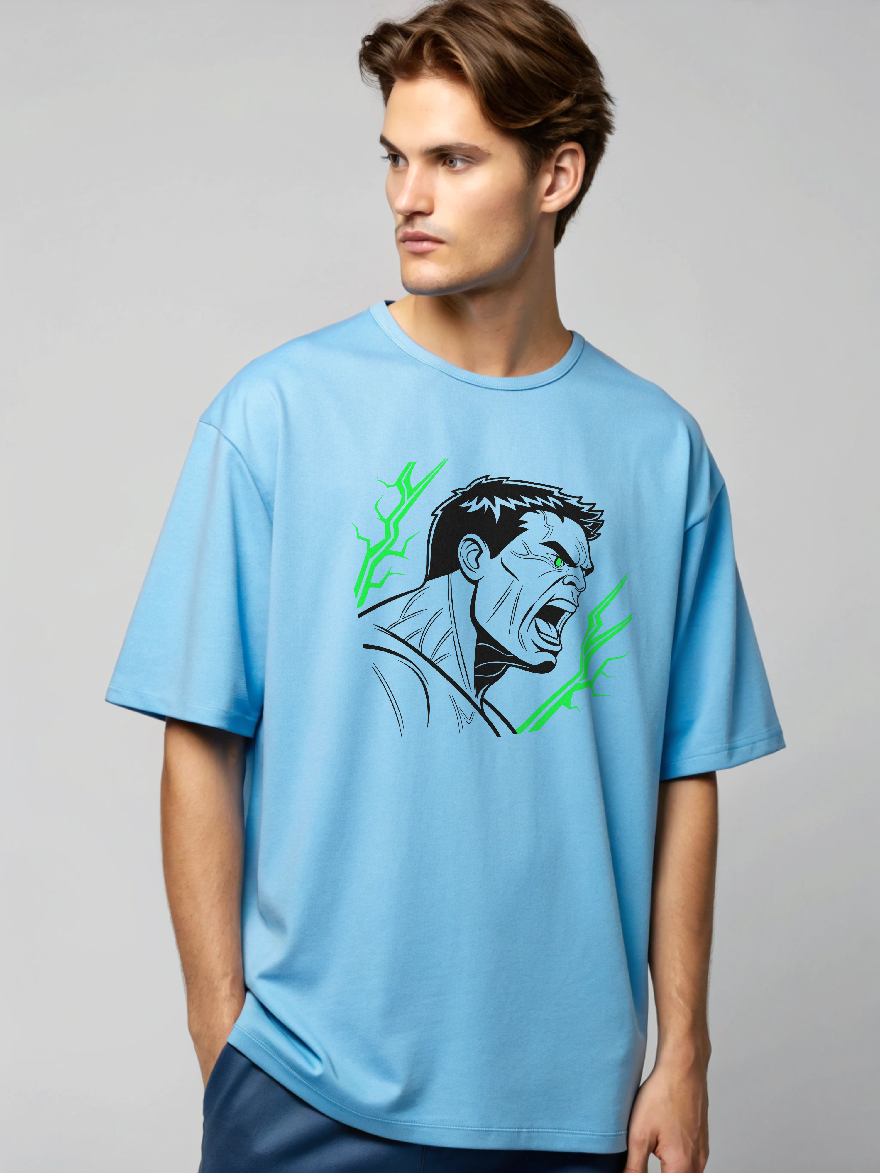 Hulk Smash Oversized T-Shirt