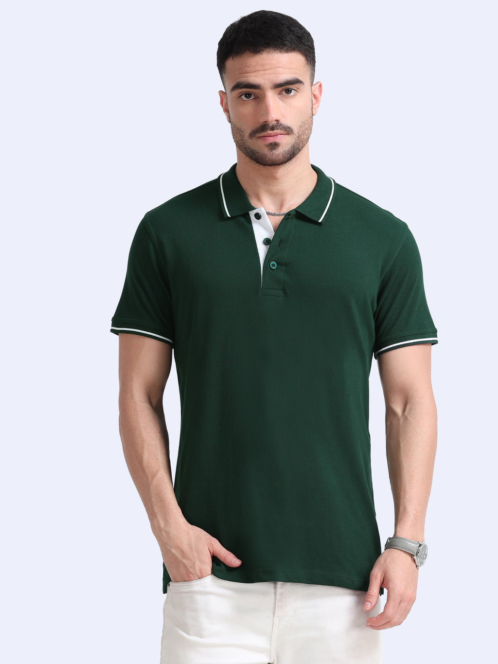 PureCore Contrast Polo