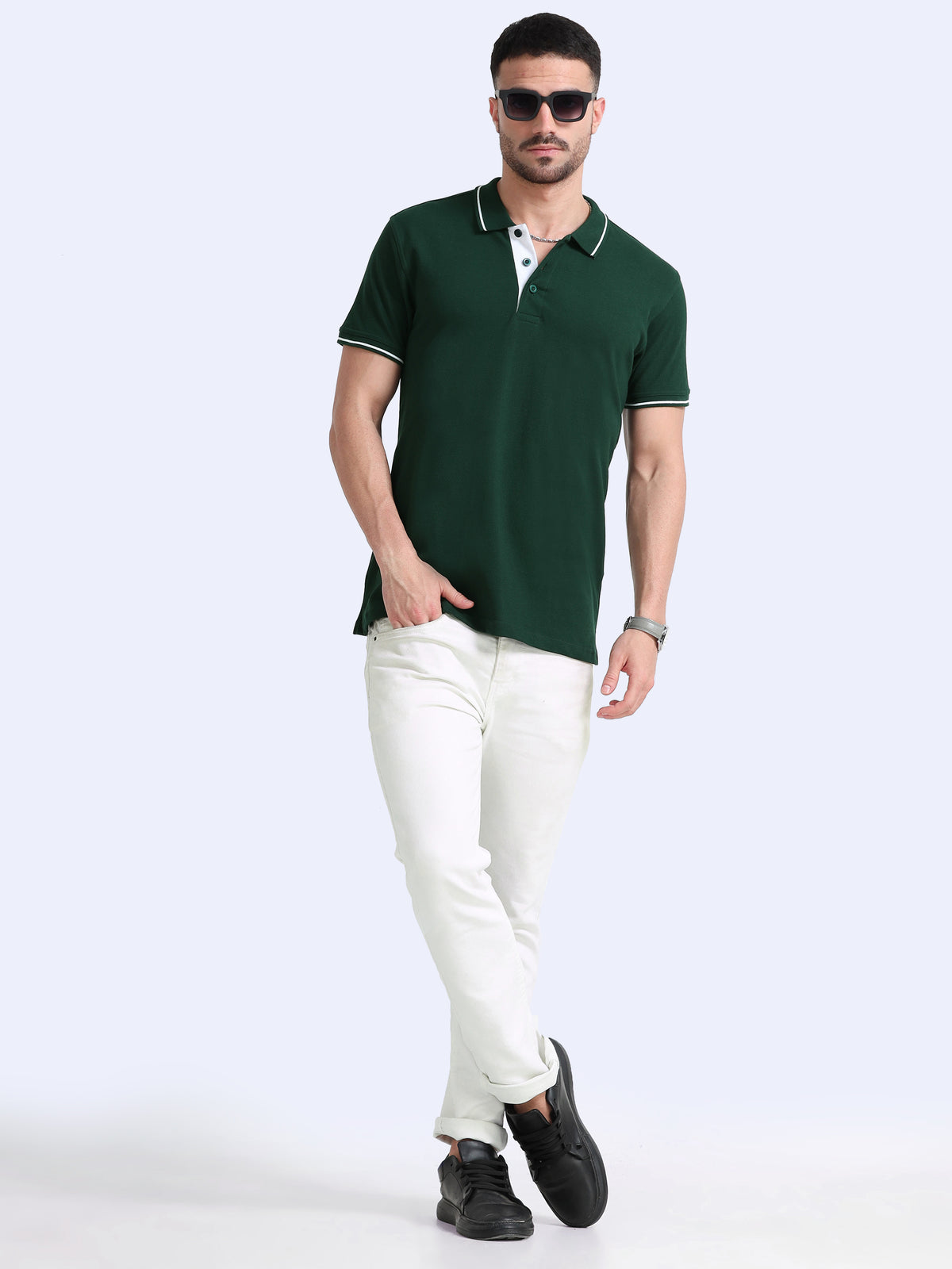 PureCore Contrast Polo