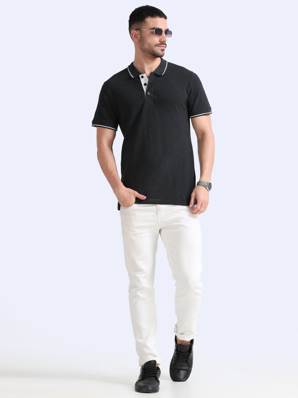 PureCore Contrast Polo